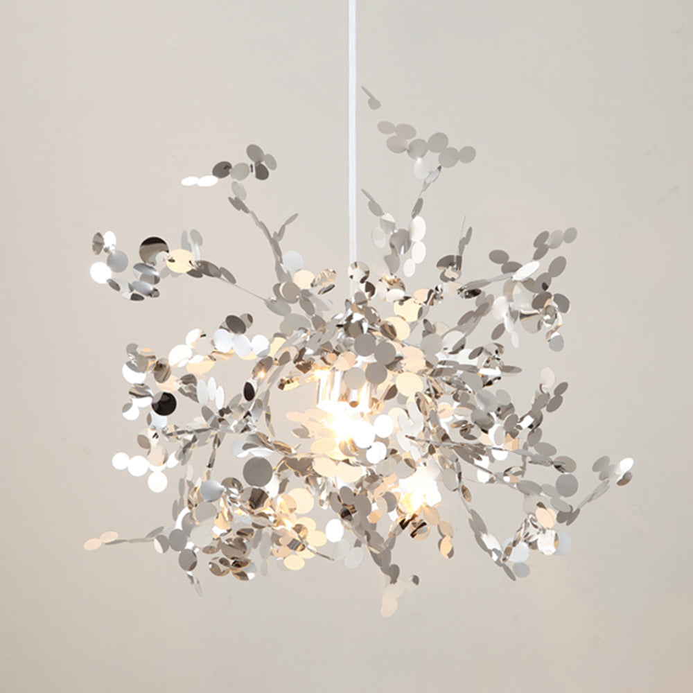 Olivia Artsy Classy Cluster Fireworks Pendant Light, Stainless steel - Neutralighting