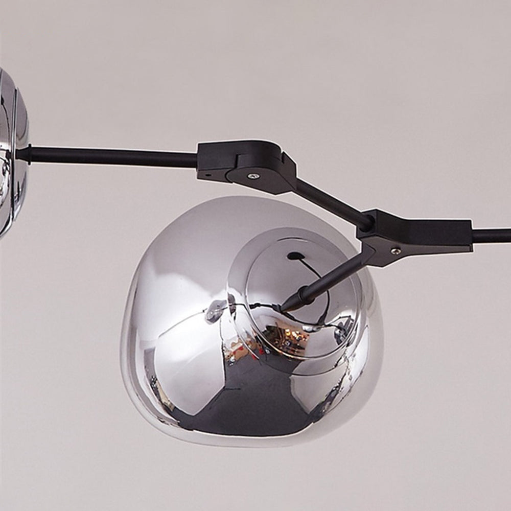 Arisha Modern Globe Lava 3 Pendant Light Fixture - Neutralighting