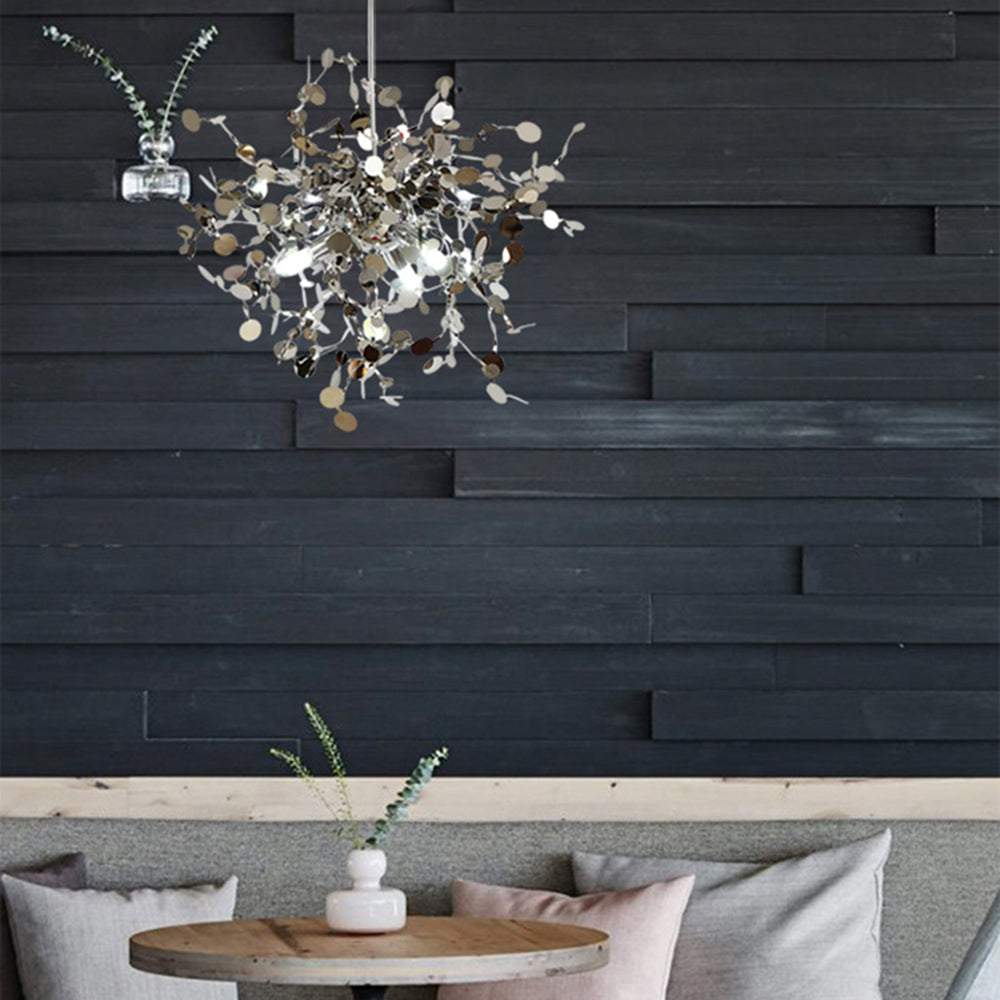 Olivia Artsy Classy Cluster Fireworks Pendant Light, Stainless steel - Neutralighting