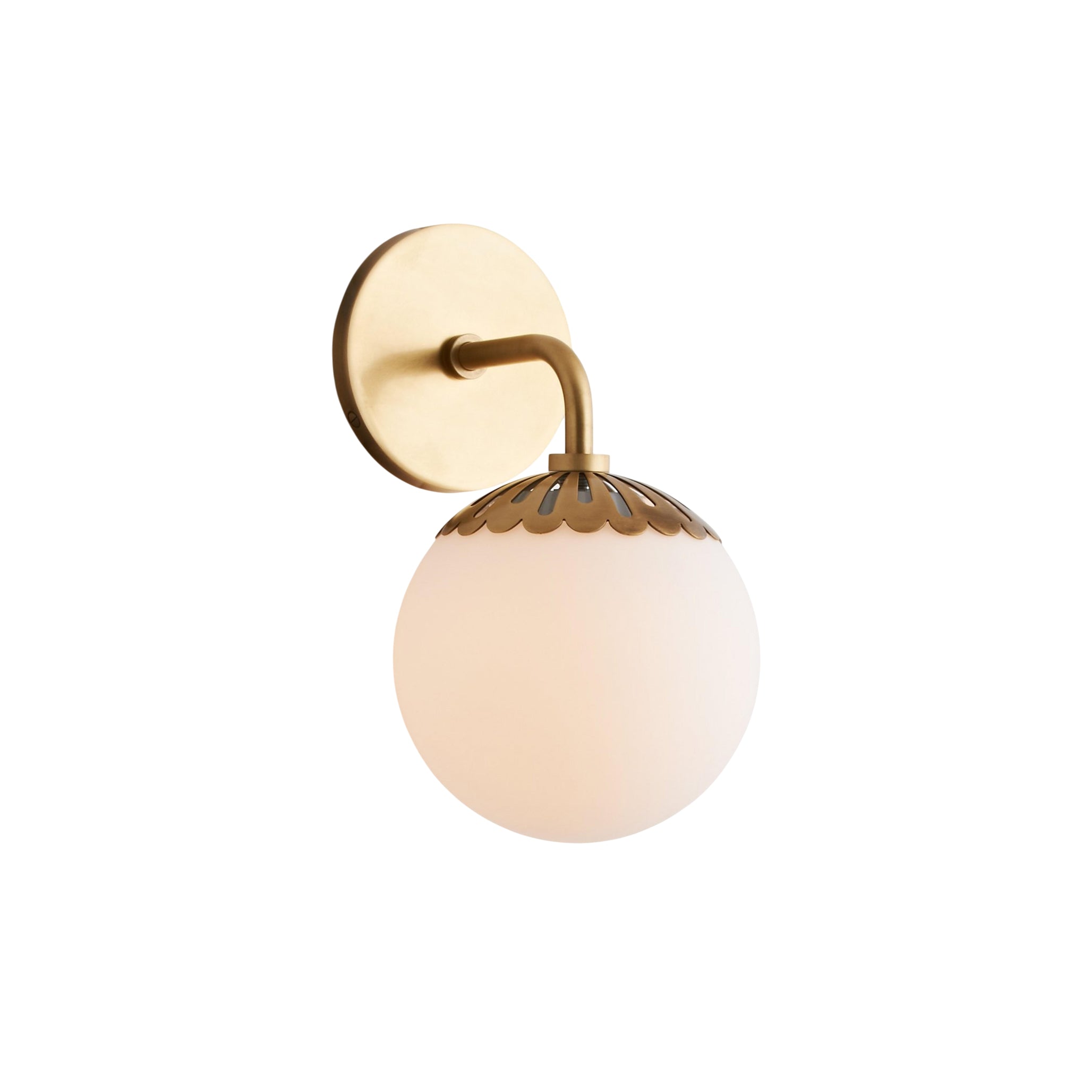 Valentina Globe Glass Wall Lamp - Neutralighting