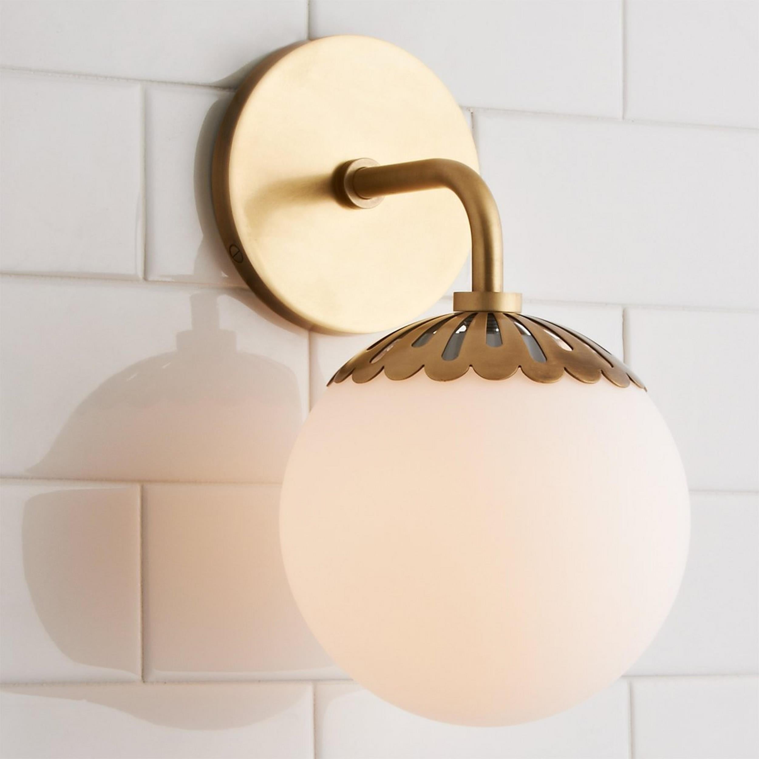 Valentina Globe Glass Wall Lamp - Neutralighting