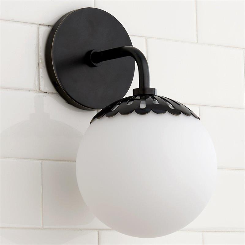 Valentina Globe Glass Wall Lamp - Neutralighting