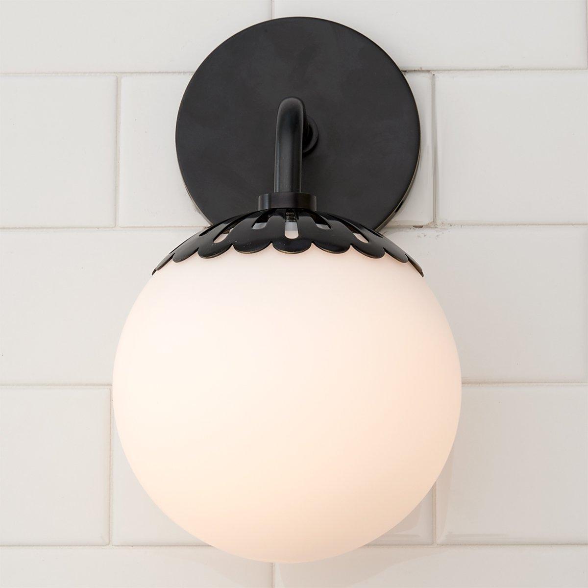 Valentina Globe Glass Wall Lamp - Neutralighting