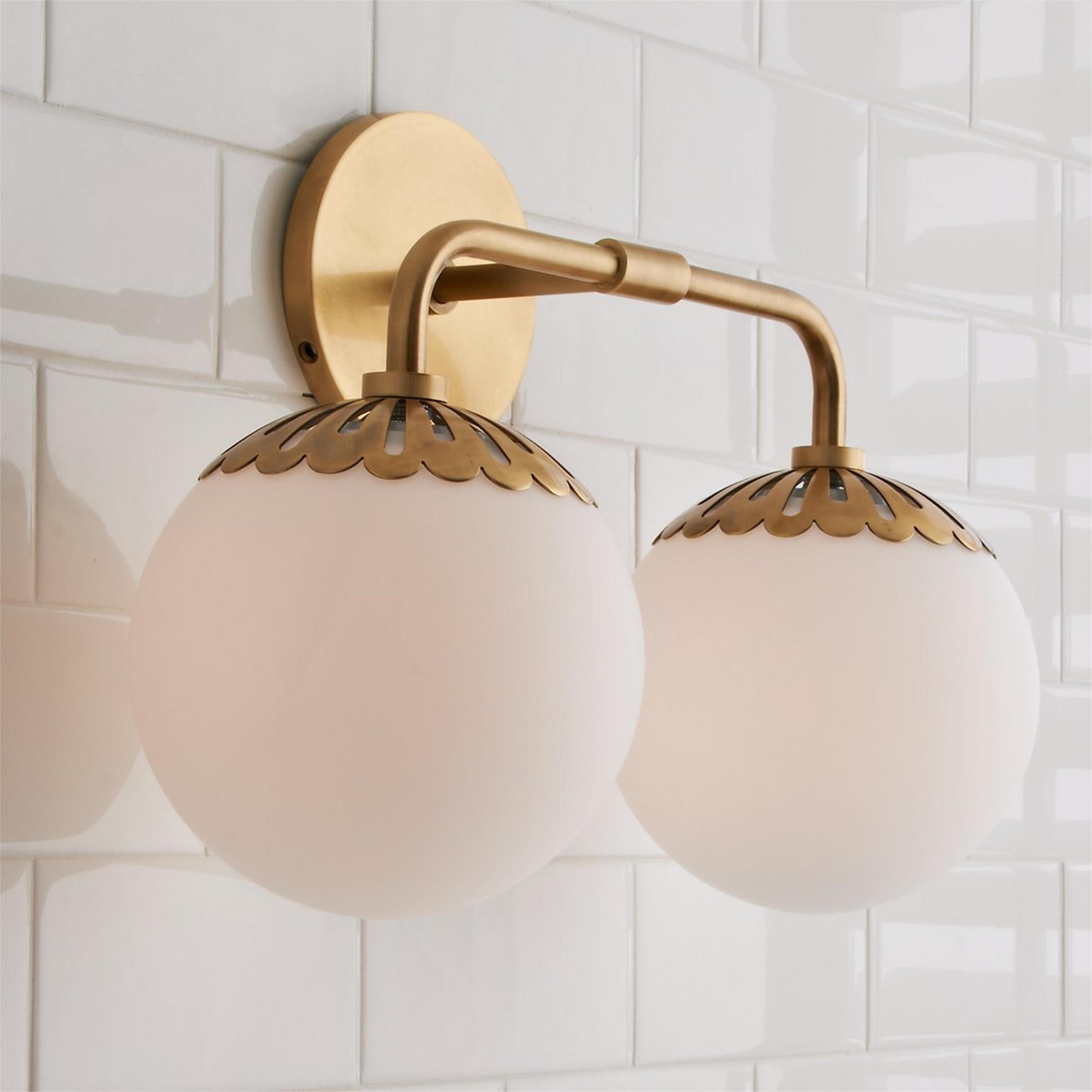 Valentina Globe Glass Wall Lamp - Neutralighting