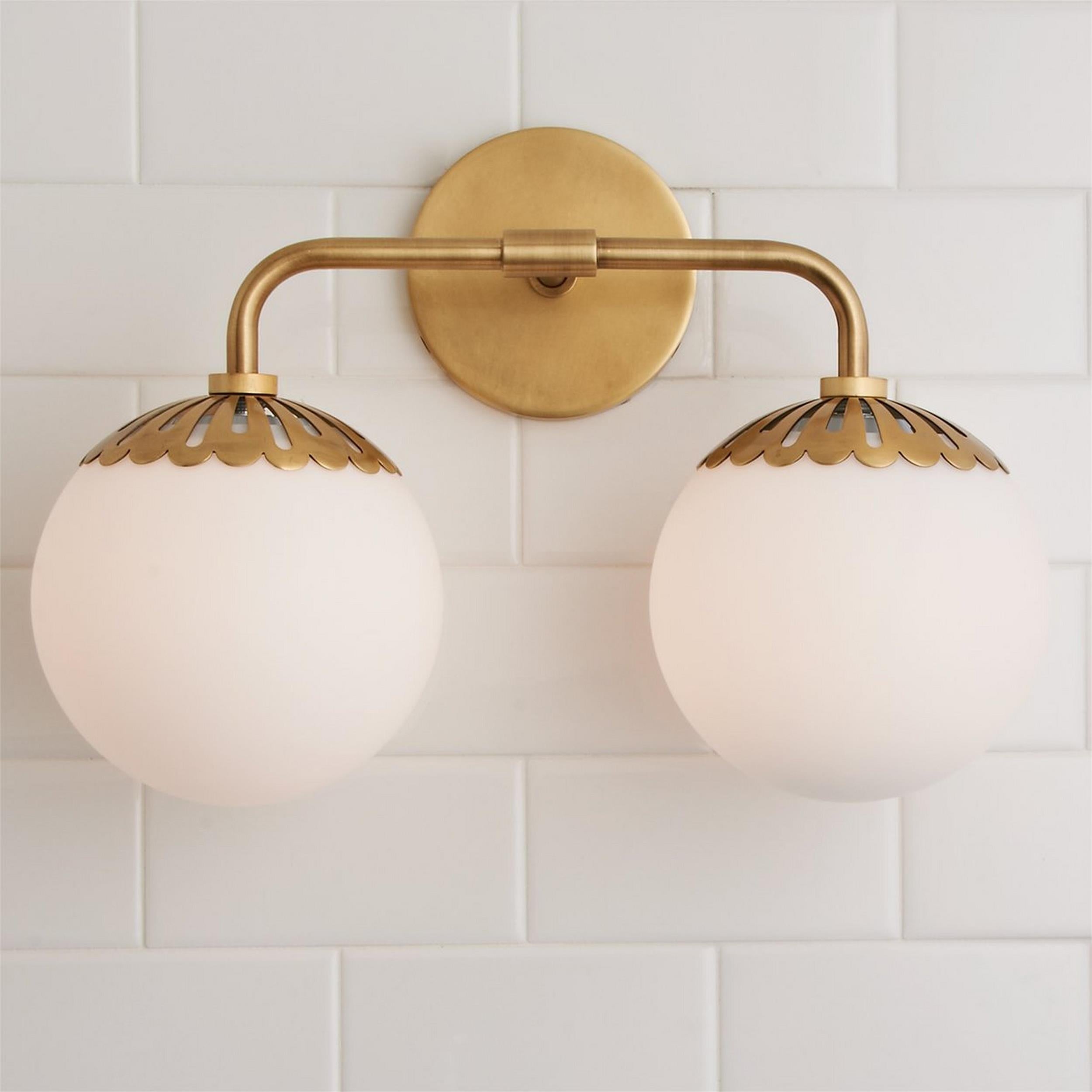 Valentina Globe Glass Wall Lamp - Neutralighting
