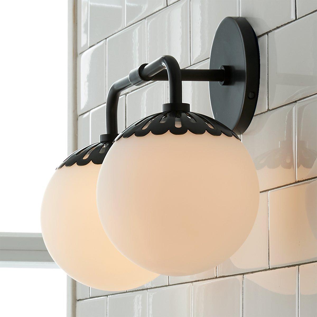 Valentina Globe Glass Wall Lamp - Neutralighting