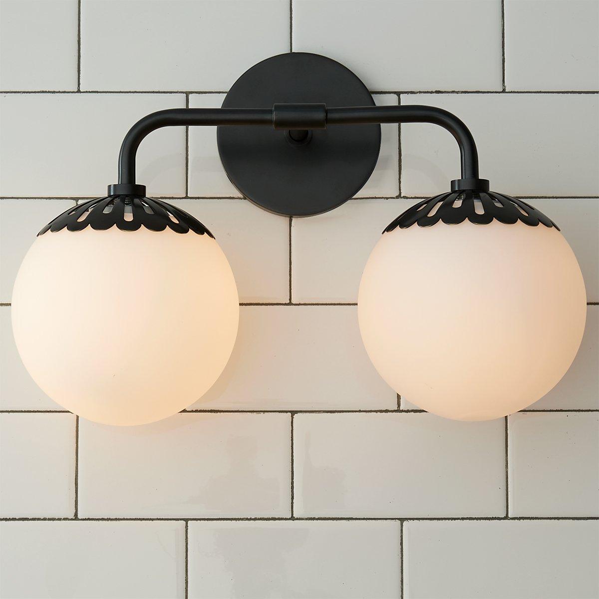Valentina Globe Glass Wall Lamp - Neutralighting