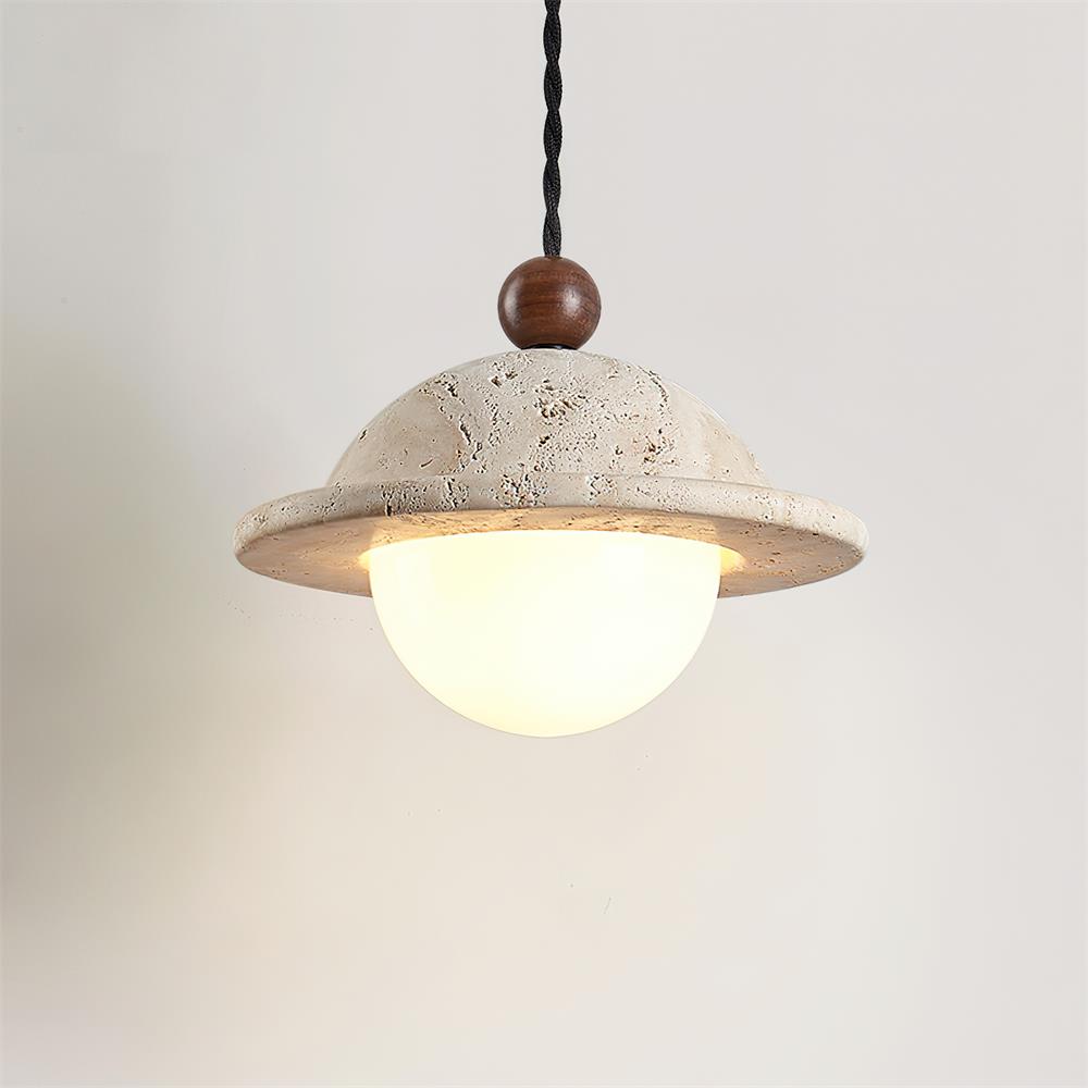 Ritta Donut Pendant Light Travertine - Neutralighting