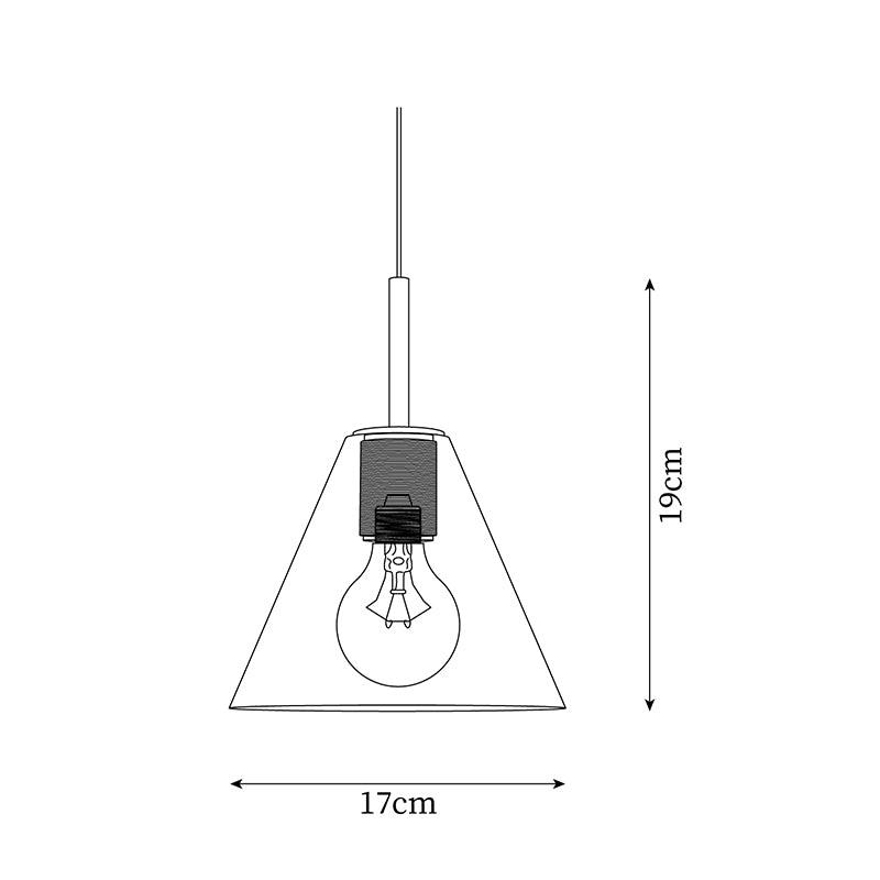 Pendant Lamp Brass Minimalist Metal Fixture for Dining or Kitchen - Neutralighting