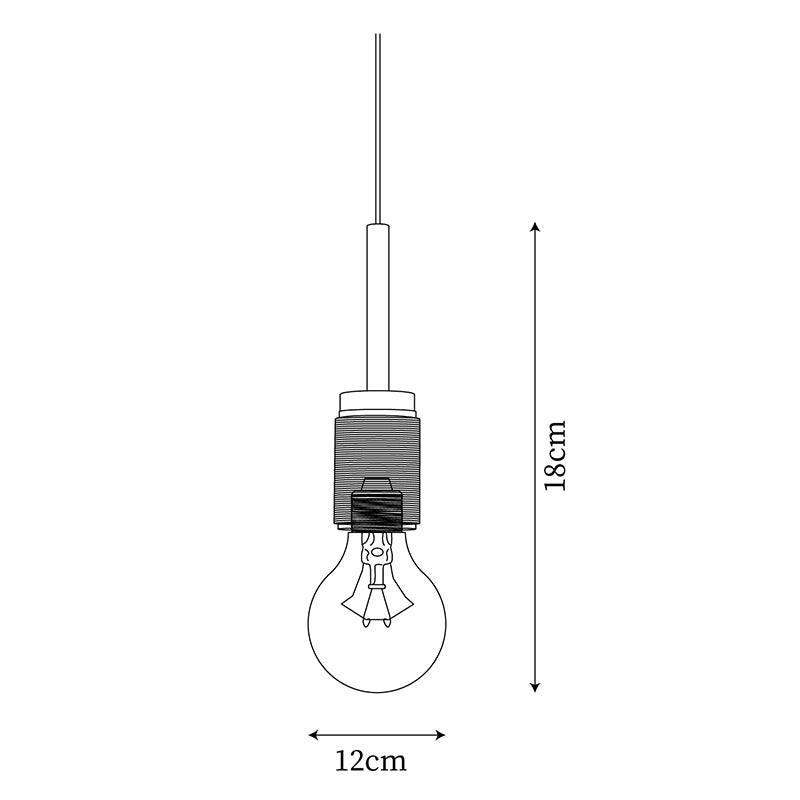 Pendant Lamp Brass Minimalist Metal Fixture for Dining or Kitchen - Neutralighting