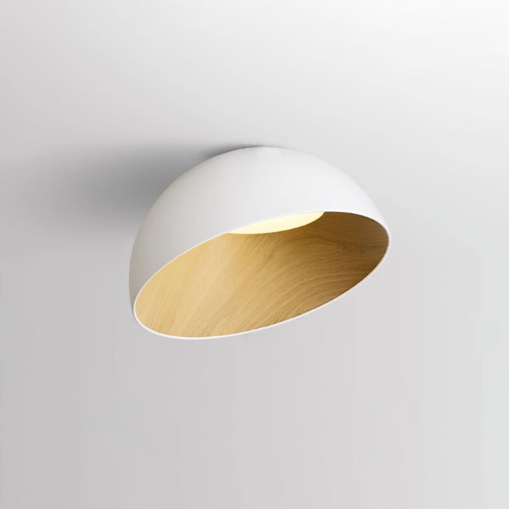 Ceiling Lamp Dome Wood Interior Warm - Neutralighting
