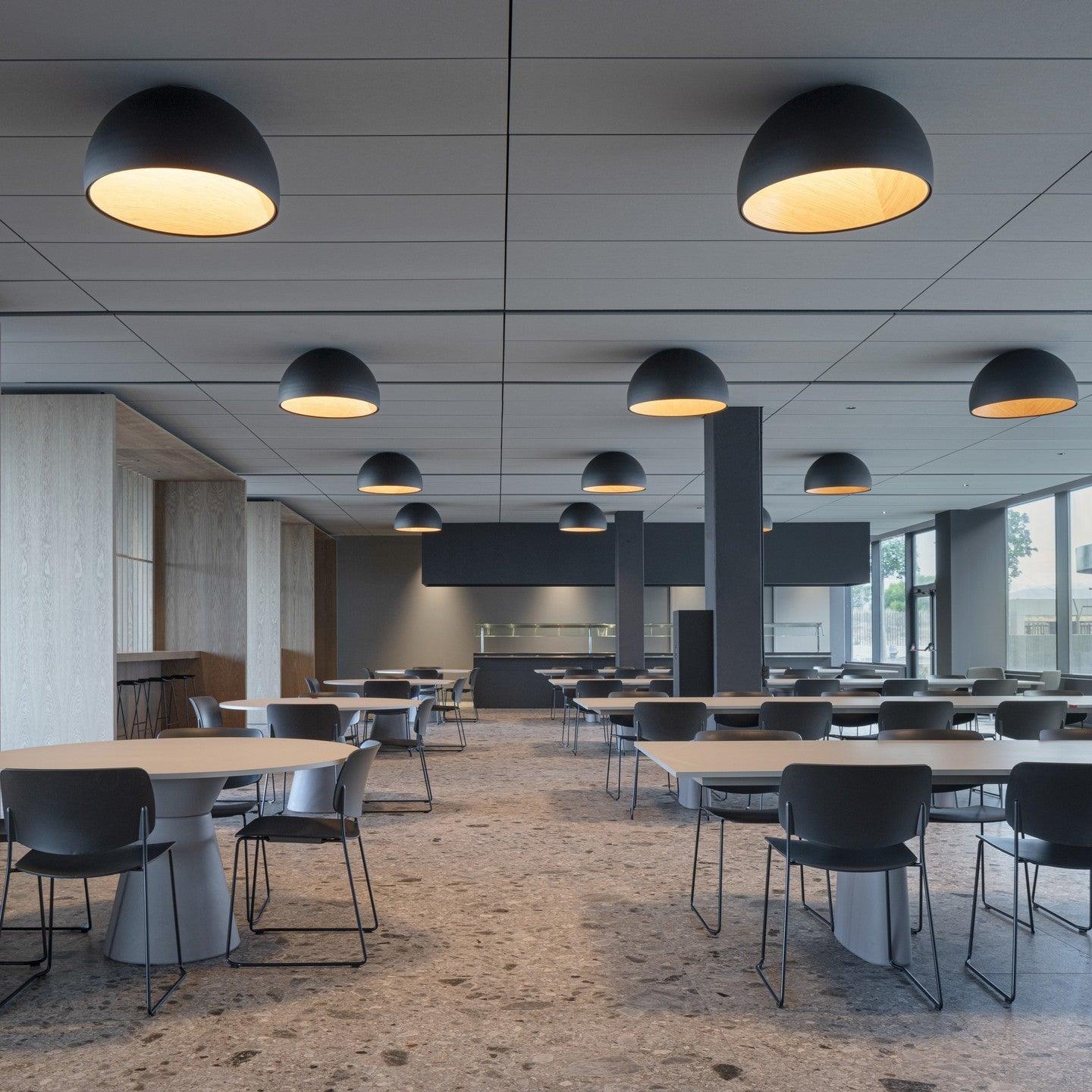 Ceiling Lamp Dome Wood Interior Warm - Neutralighting