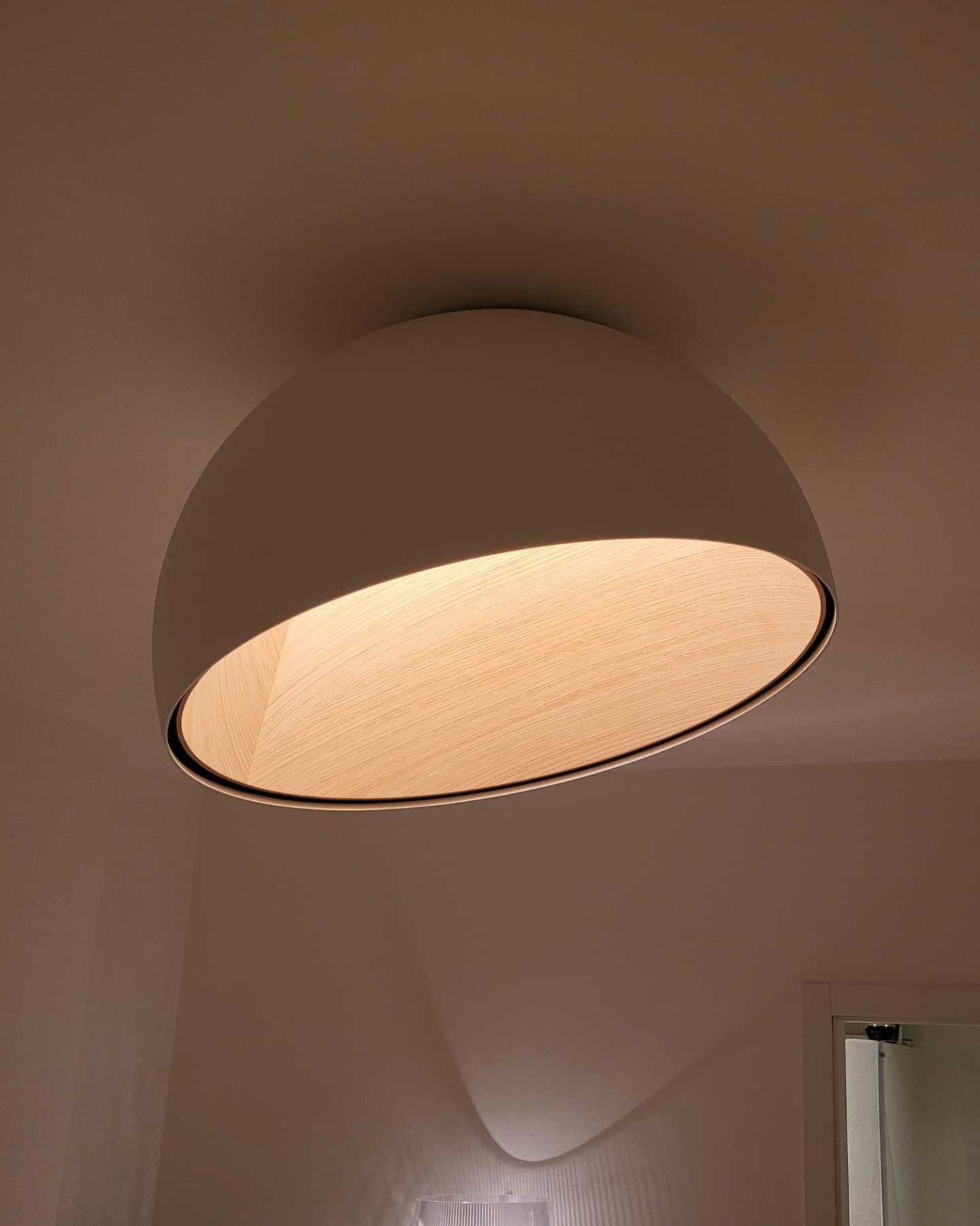 Ceiling Lamp Dome Wood Interior Warm - Neutralighting