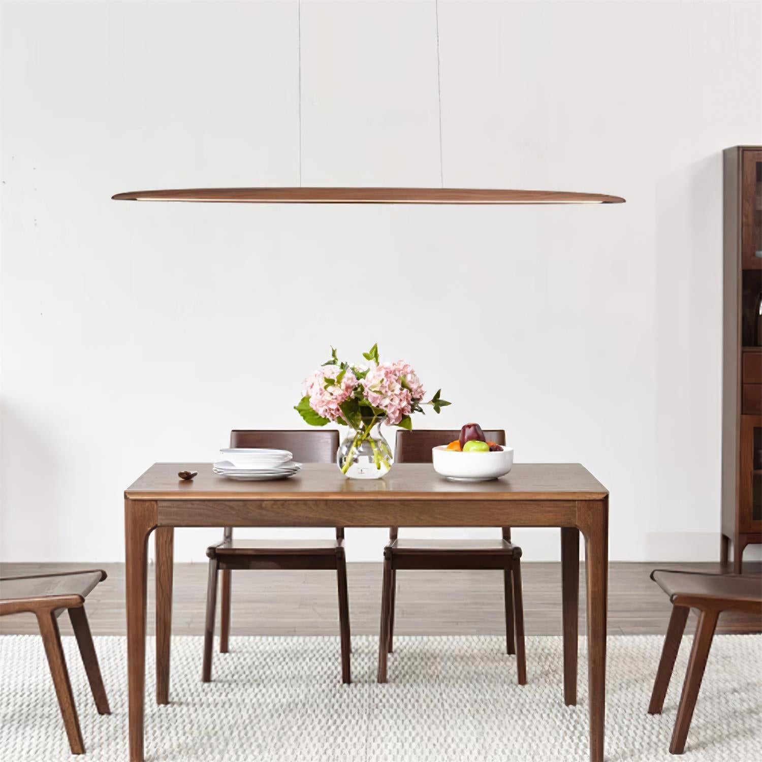 Duvane Minimalist Wooden LED Pendant Light - Neutralighting