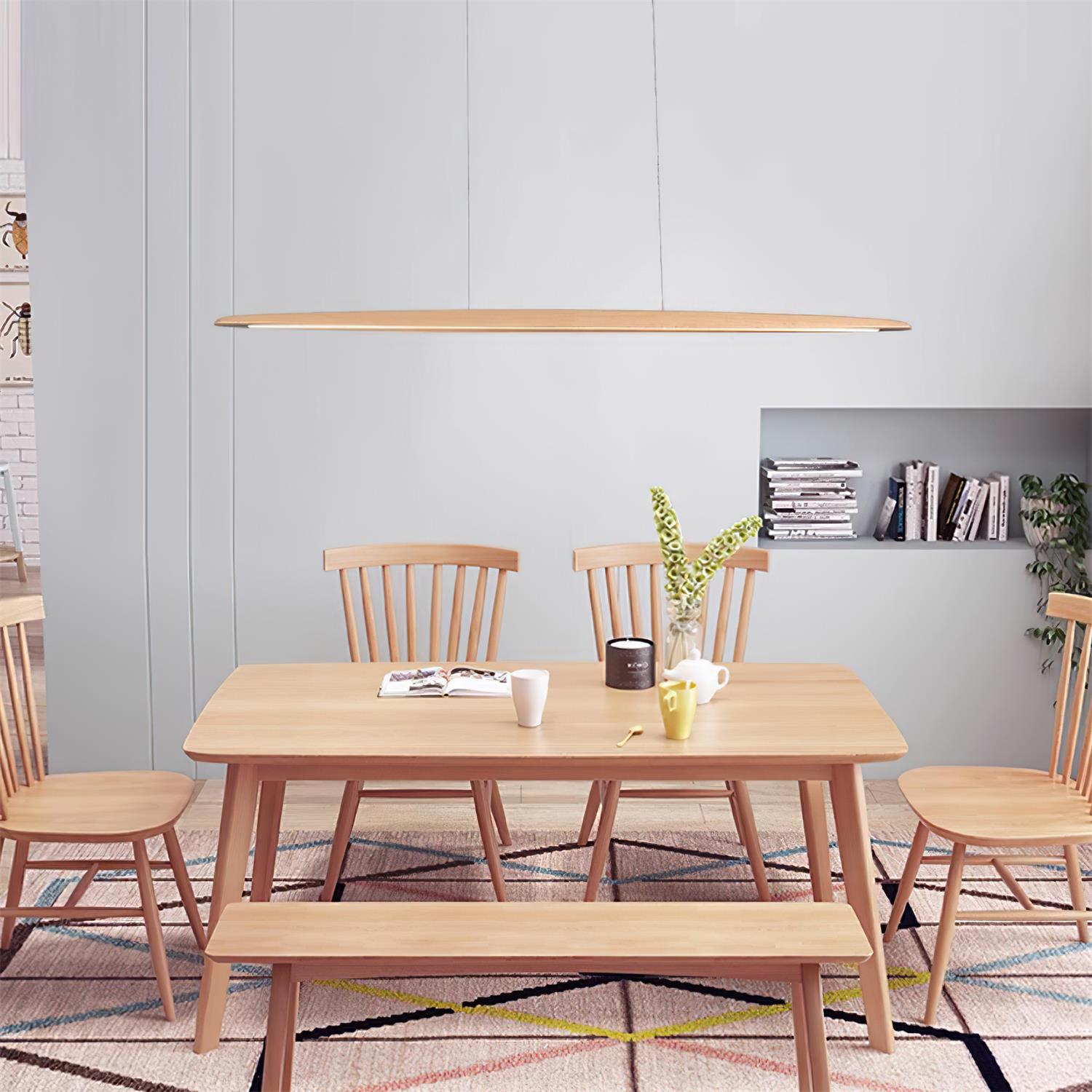 Duvane Minimalist Wooden LED Pendant Light - Neutralighting