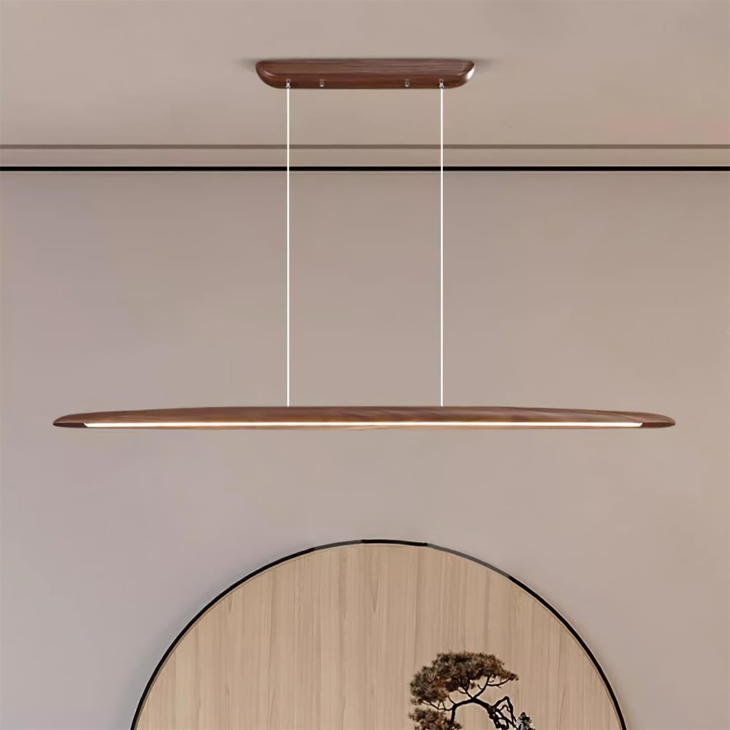 Duvane Minimalist Wooden LED Pendant Light - Neutralighting