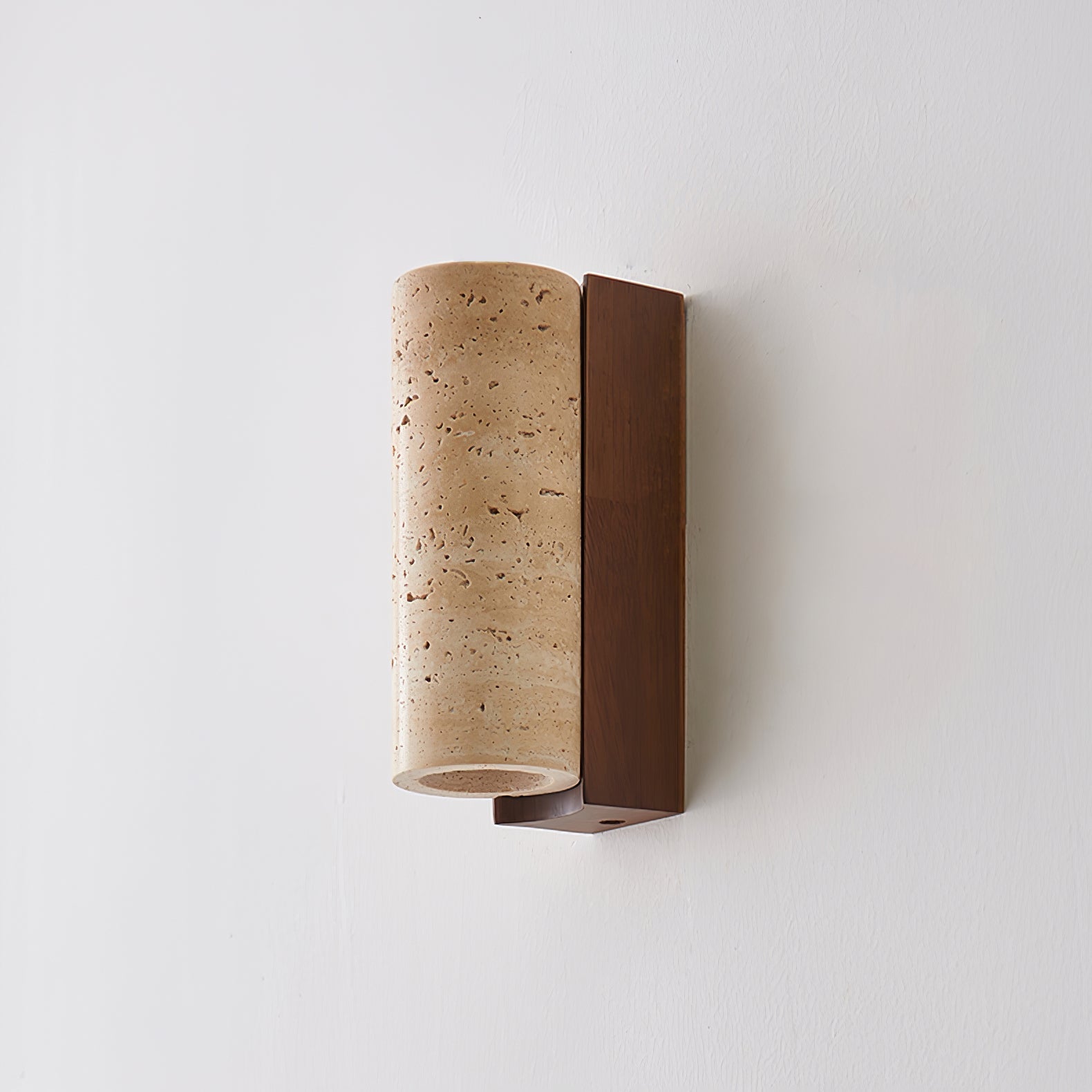 Ritta Natural Travertine Wall Lamp - Neutralighting