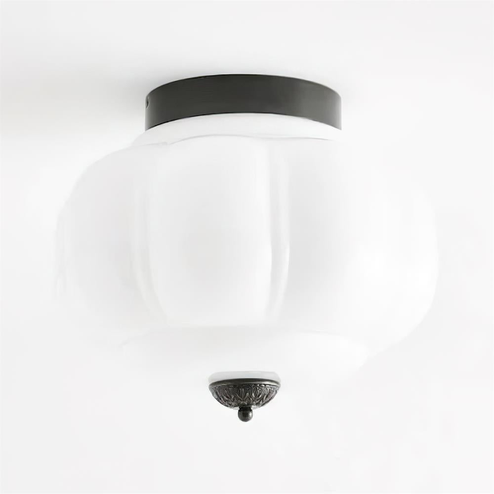 Elyra Green Glass Ceiling Lamp - Neutralighting