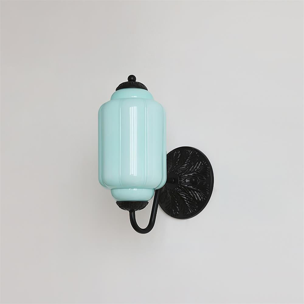 Melvane Vintage Pink Glass Wall Sconce - Neutralighting
