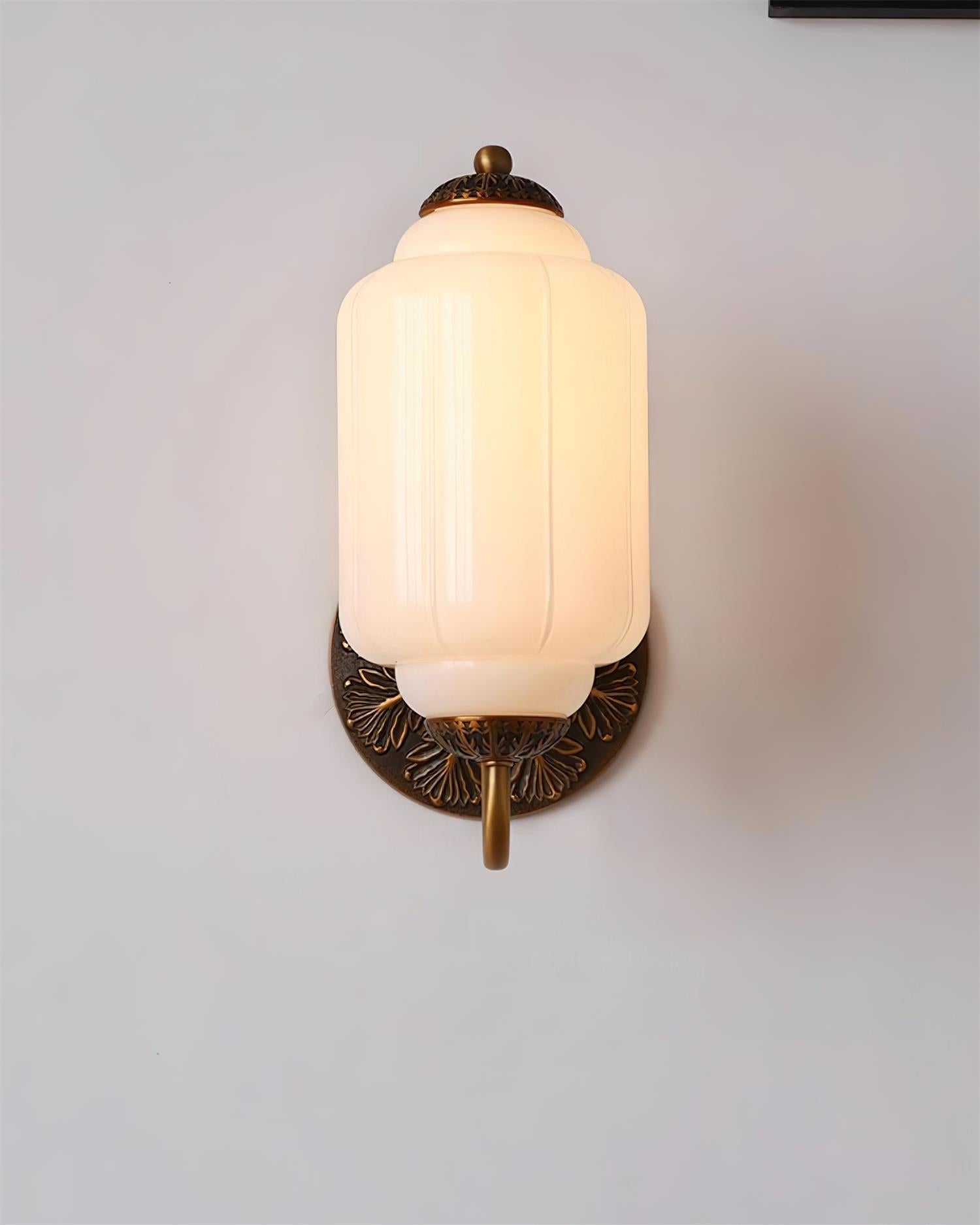 Melvane Vintage Pink Glass Wall Sconce - Neutralighting