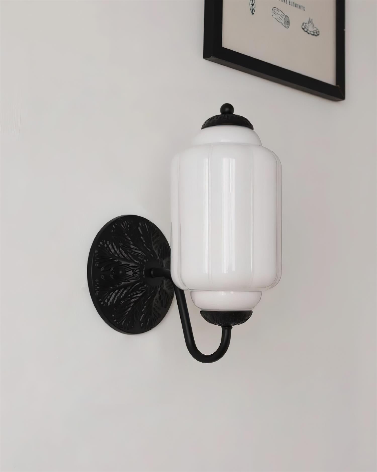 Melvane Vintage Pink Glass Wall Sconce - Neutralighting