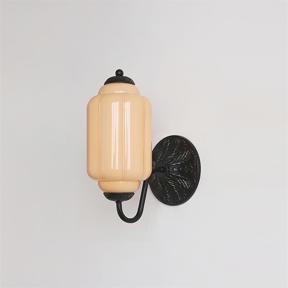 Melvane Vintage Pink Glass Wall Sconce - Neutralighting