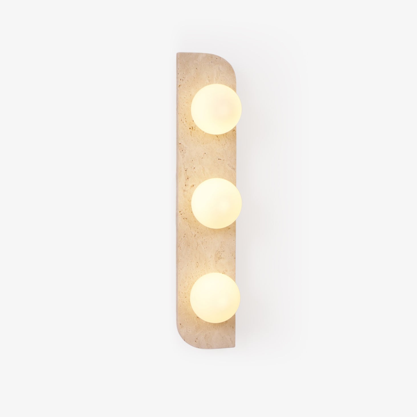 Alsilis Minimalist Travertine Wall Light - Neutralighting