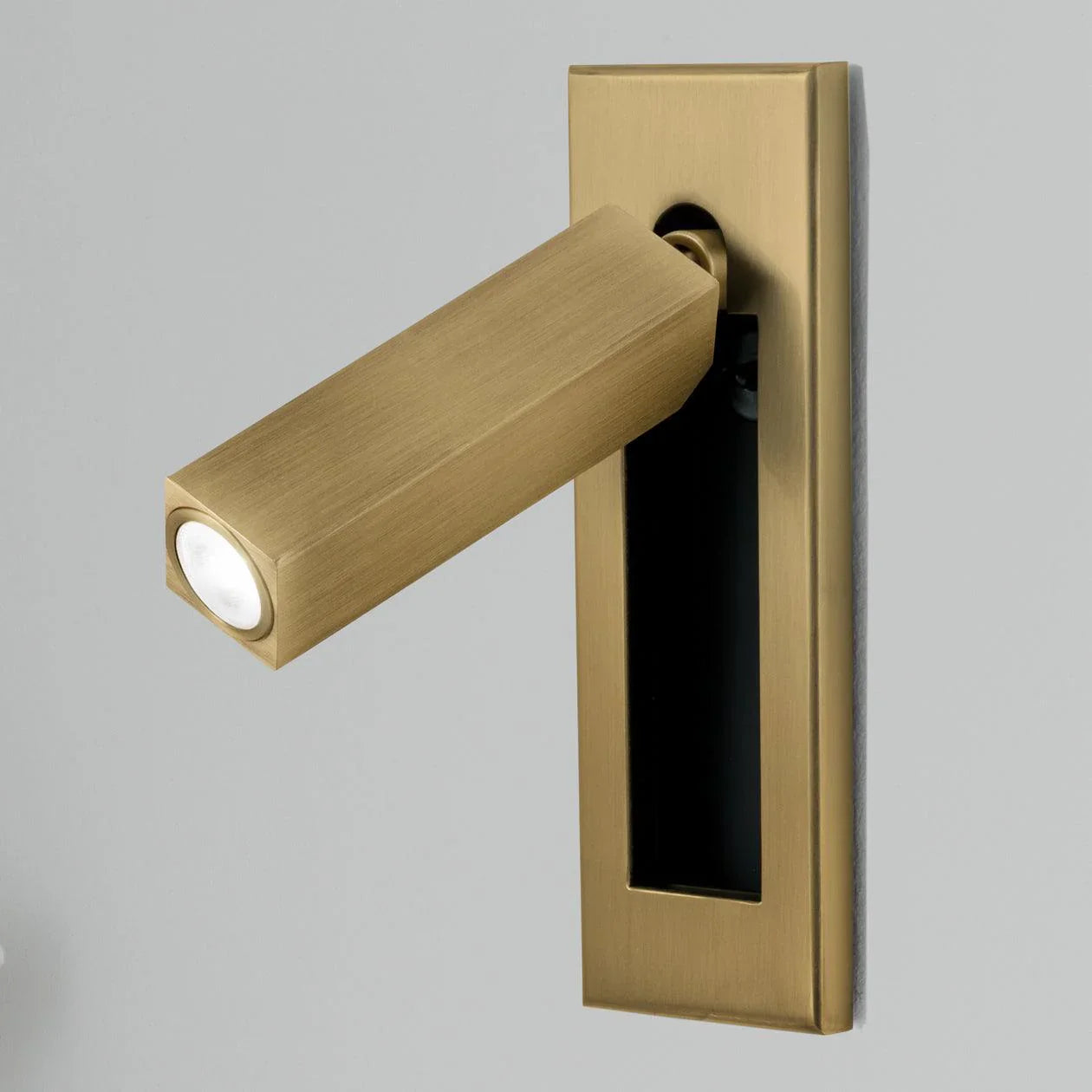 Arisha Modern Rotatable Bedside Sconce, Cylindrical/Square - Neutralighting
