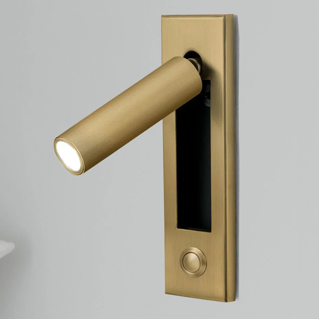Arisha Modern Rotatable Bedside Sconce, Cylindrical/Square - Neutralighting