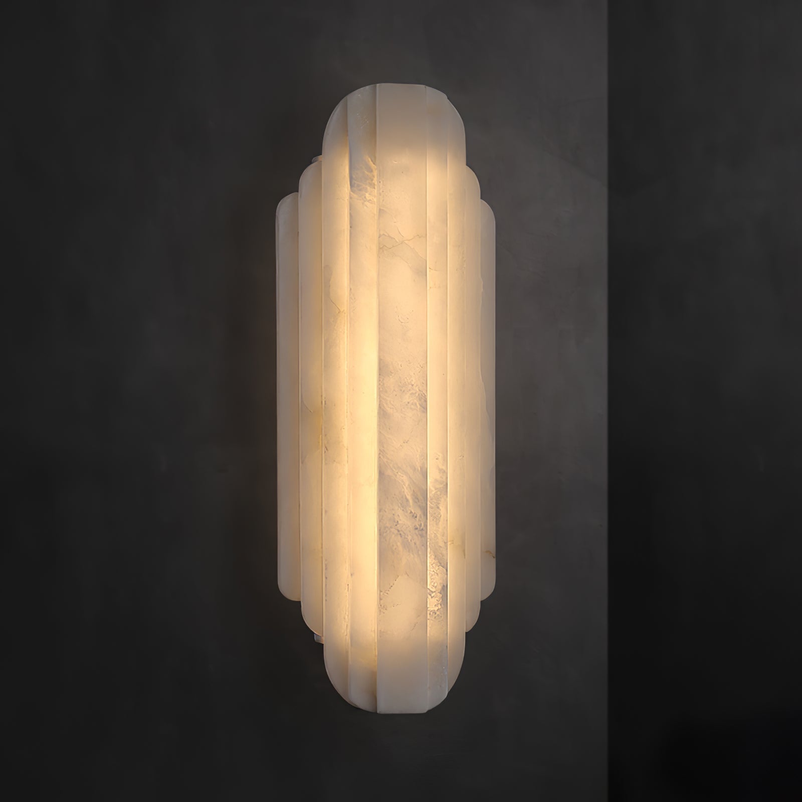 Avthaaris Art Deco Alabaster Wall Light - Neutralighting