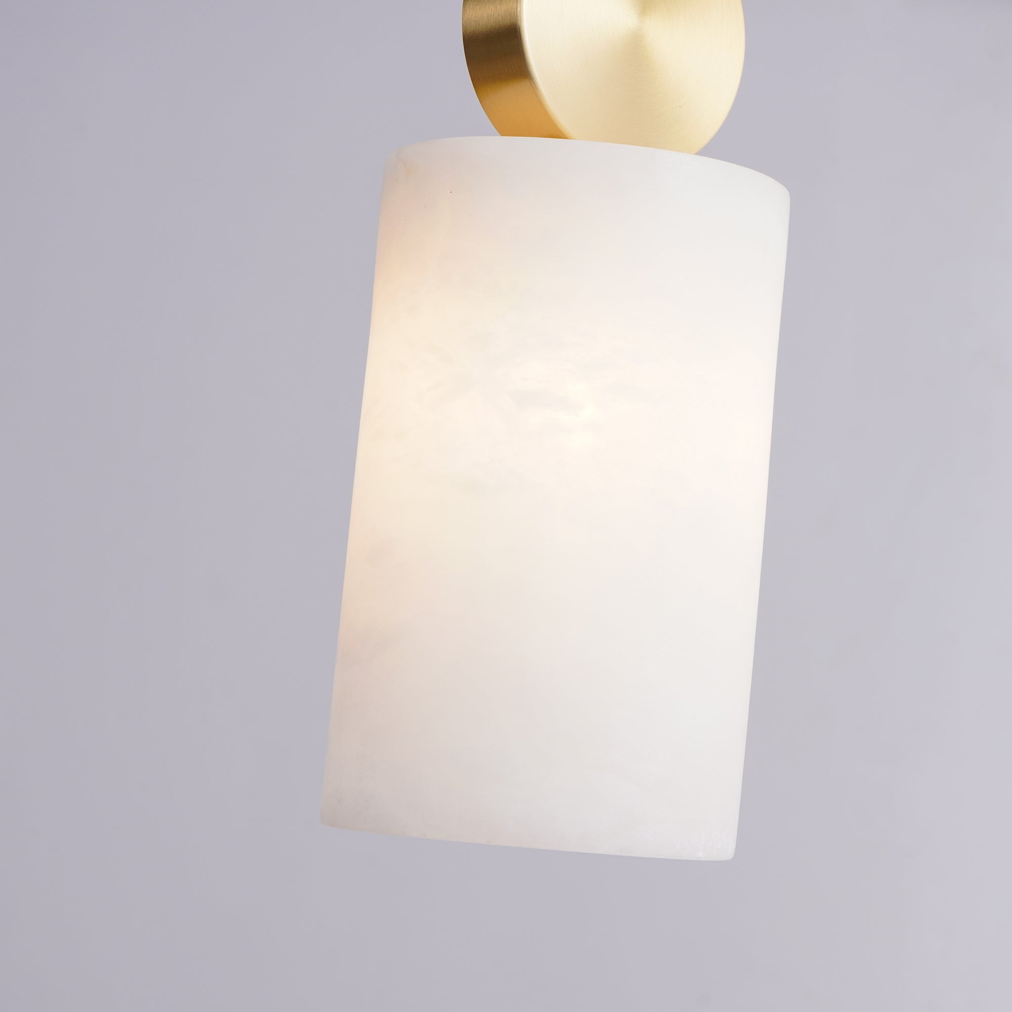 Etruscan Pendant Light Alabaster & Brass - Neutralighting