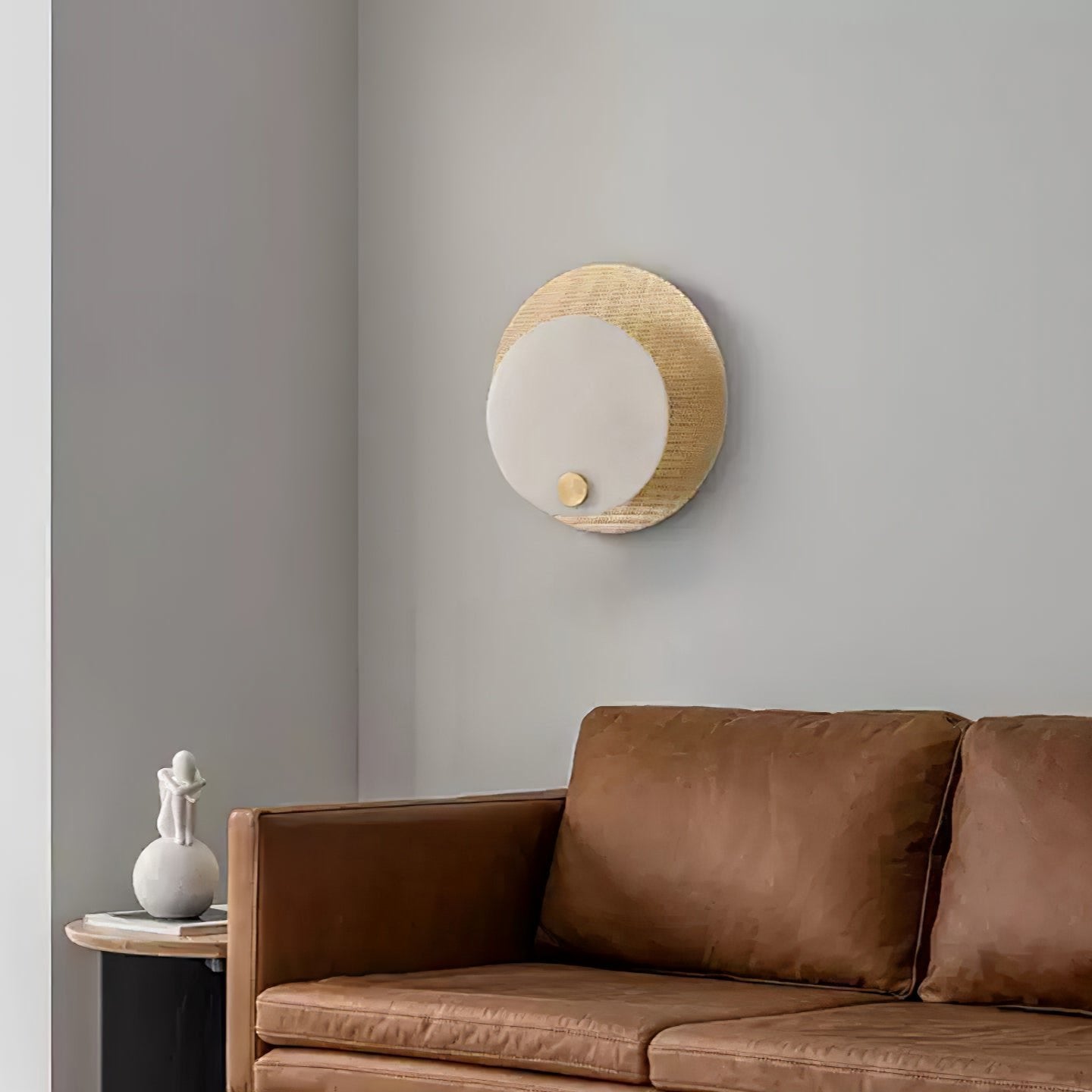 Ilzore Circular Glass Ceiling Light - Neutralighting