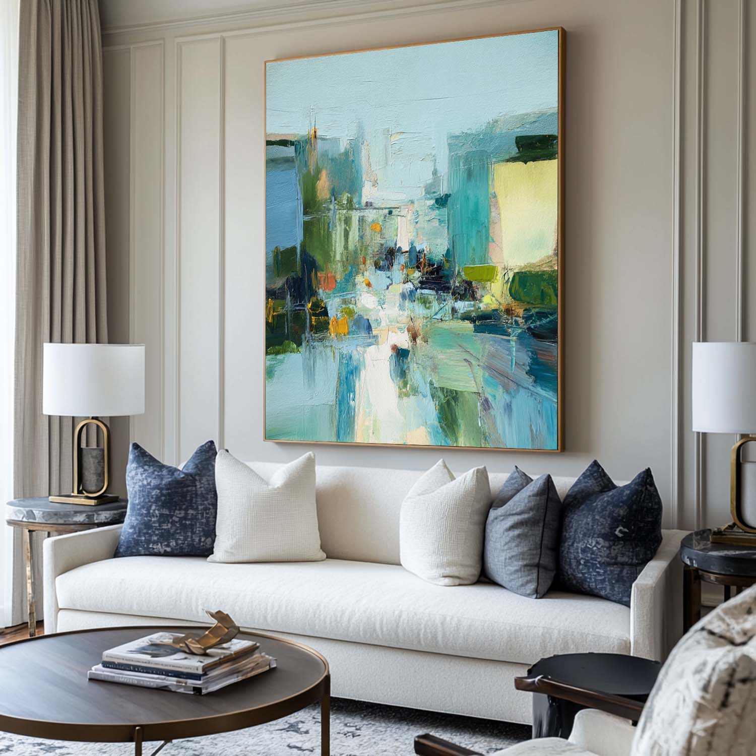 Modern Abstract Art ABAV577 - Neutralighting