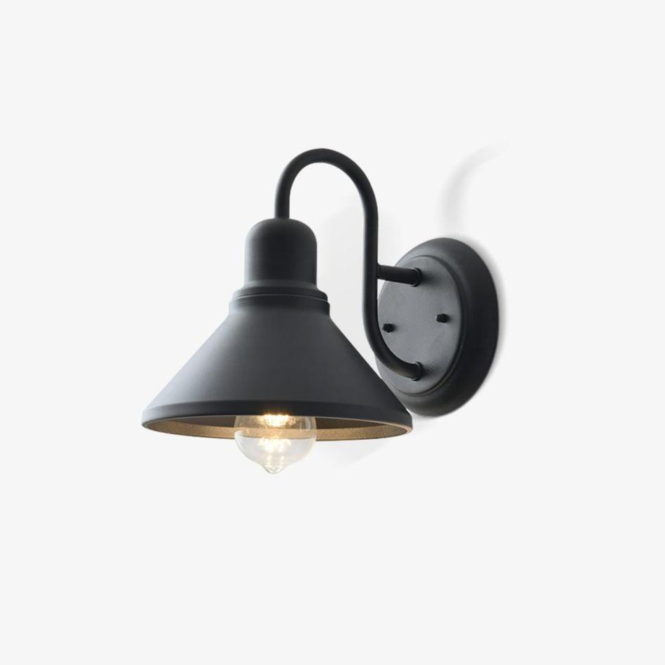 Ray Vintage Cone-shaped Ourdoor Wall Lamp - Neutralighting