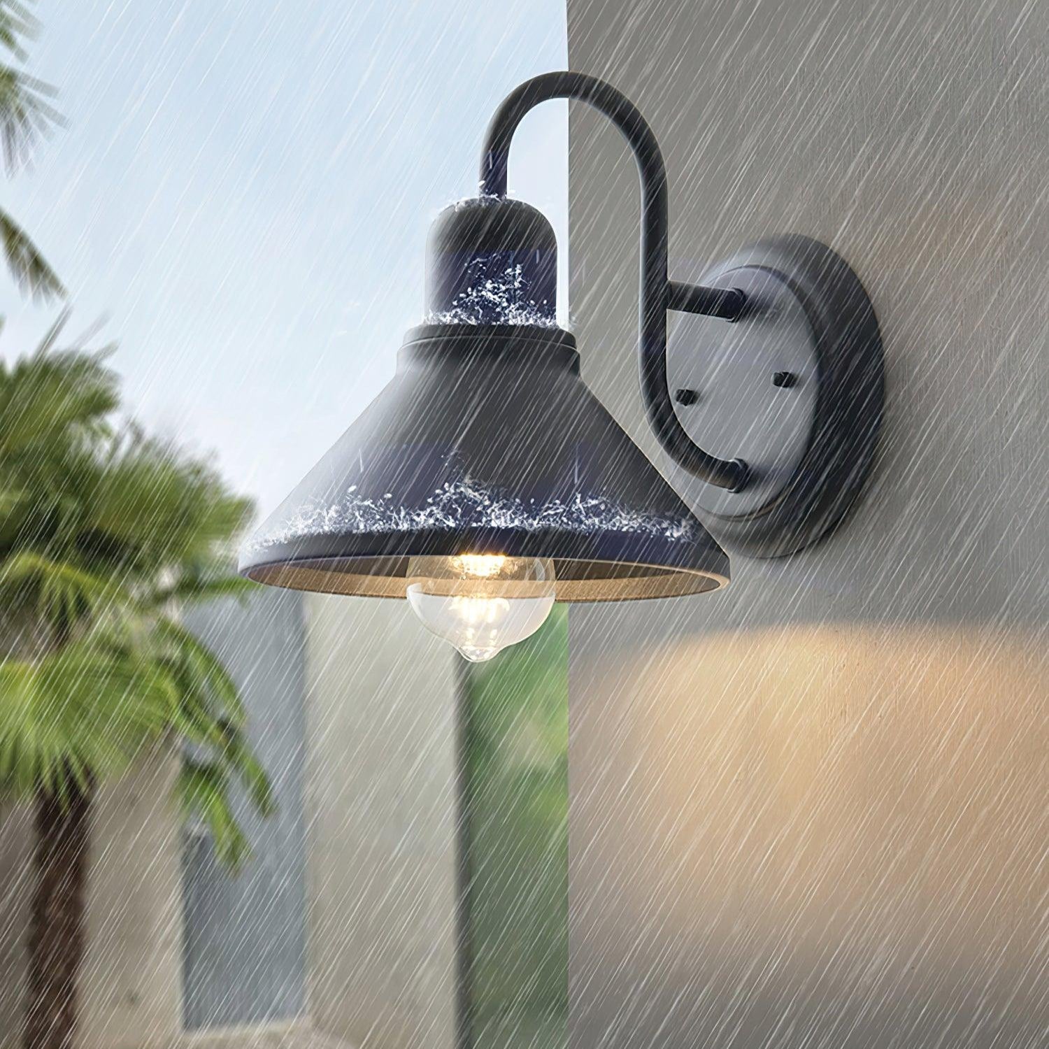 Ray Vintage Cone-shaped Ourdoor Wall Lamp - Neutralighting