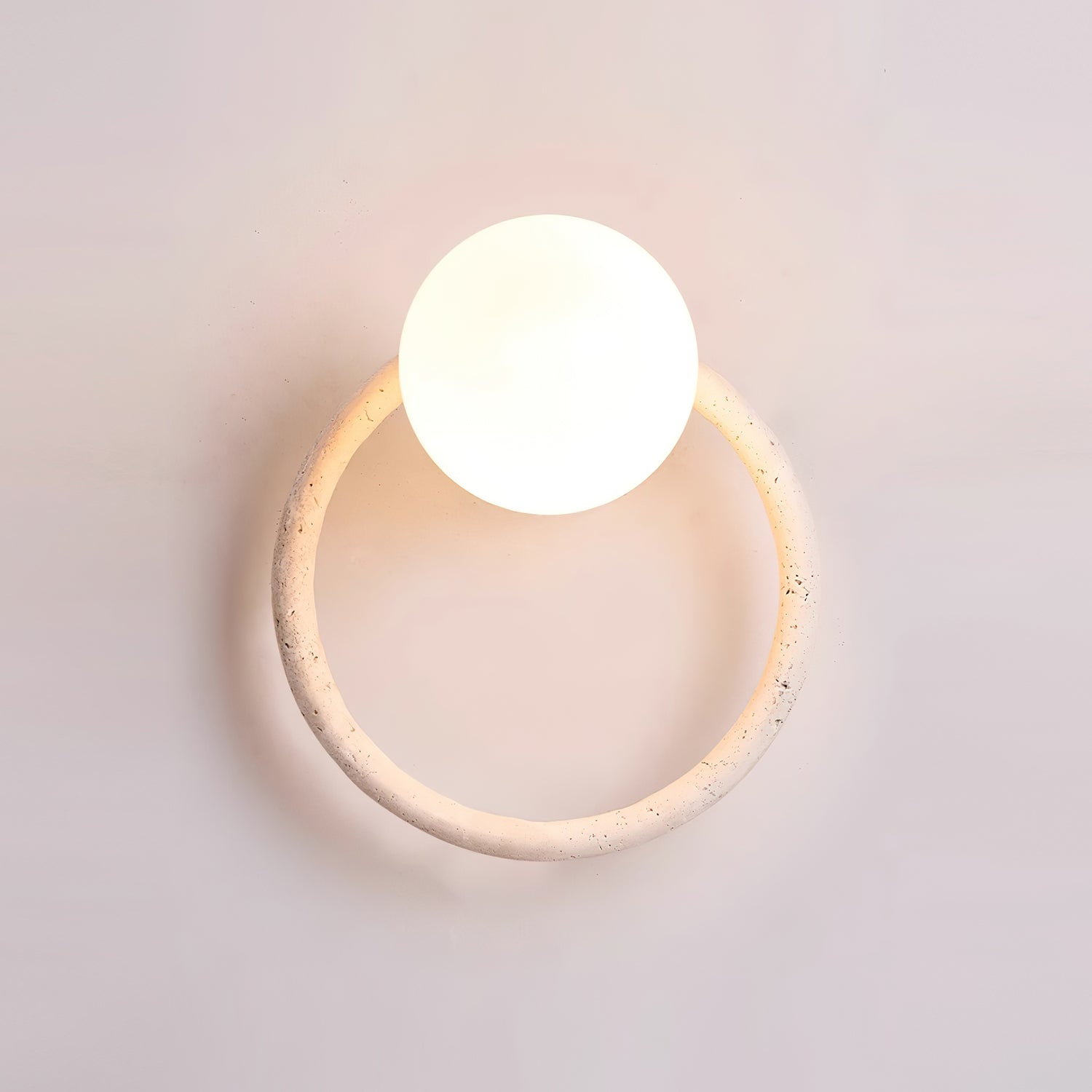 Geylo Travertine Wing Wall Light - Neutralighting