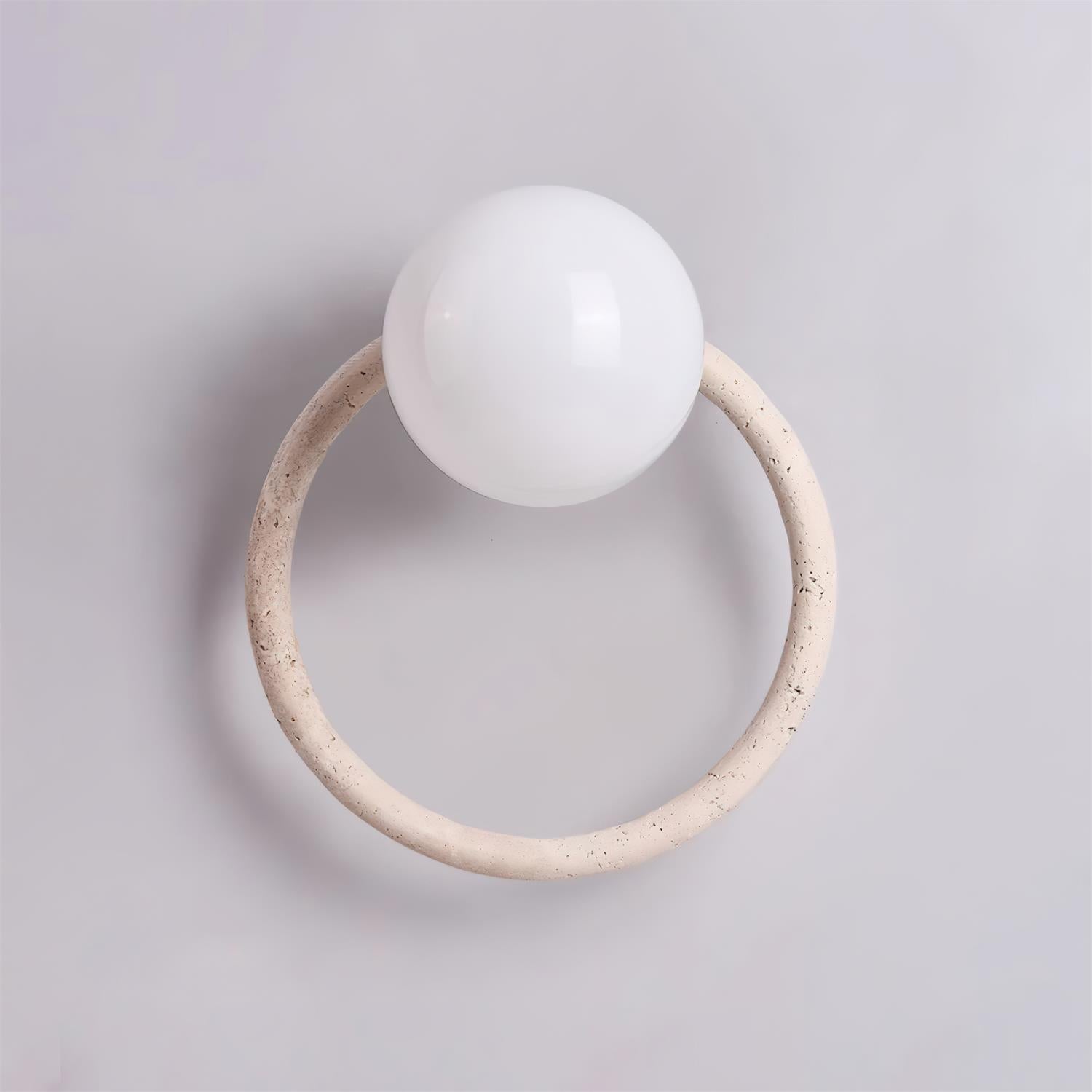 Geylo Travertine Wing Wall Light - Neutralighting