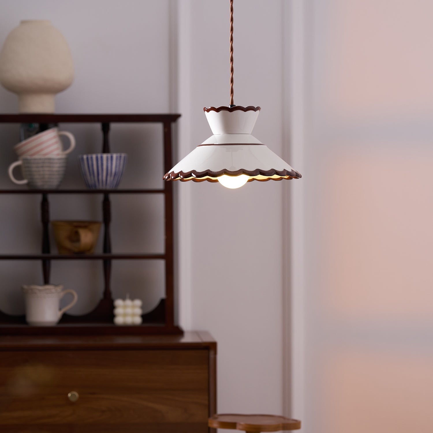 Grace Retro Ceramics Pendant Lights - Neutralighting