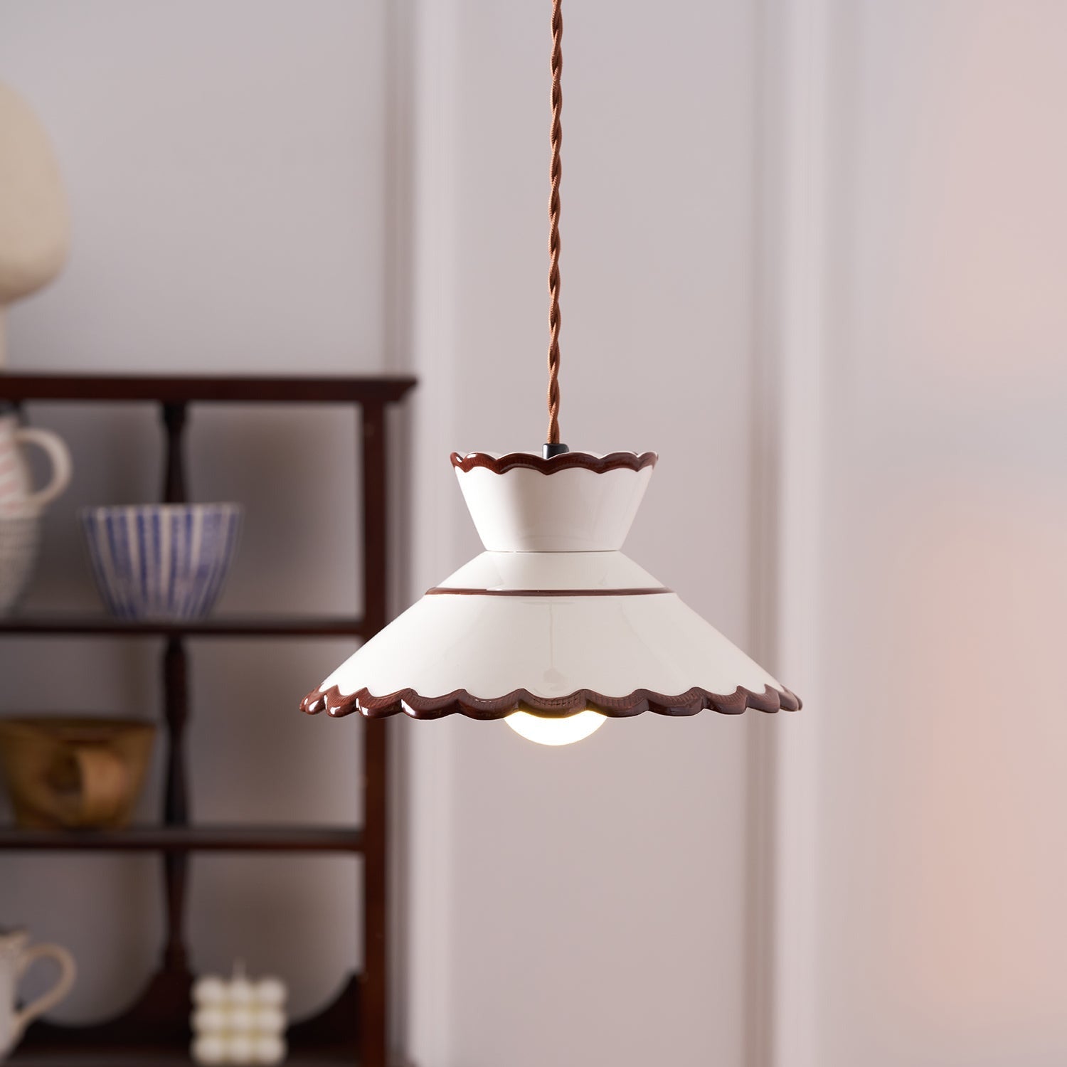 Grace Retro Ceramics Pendant Lights - Neutralighting