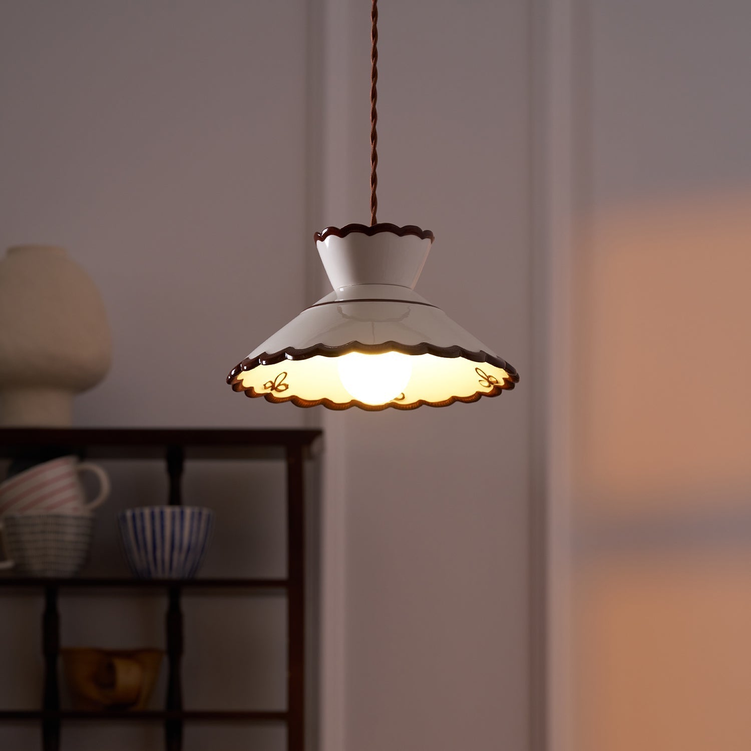 Grace Retro Ceramics Pendant Lights - Neutralighting