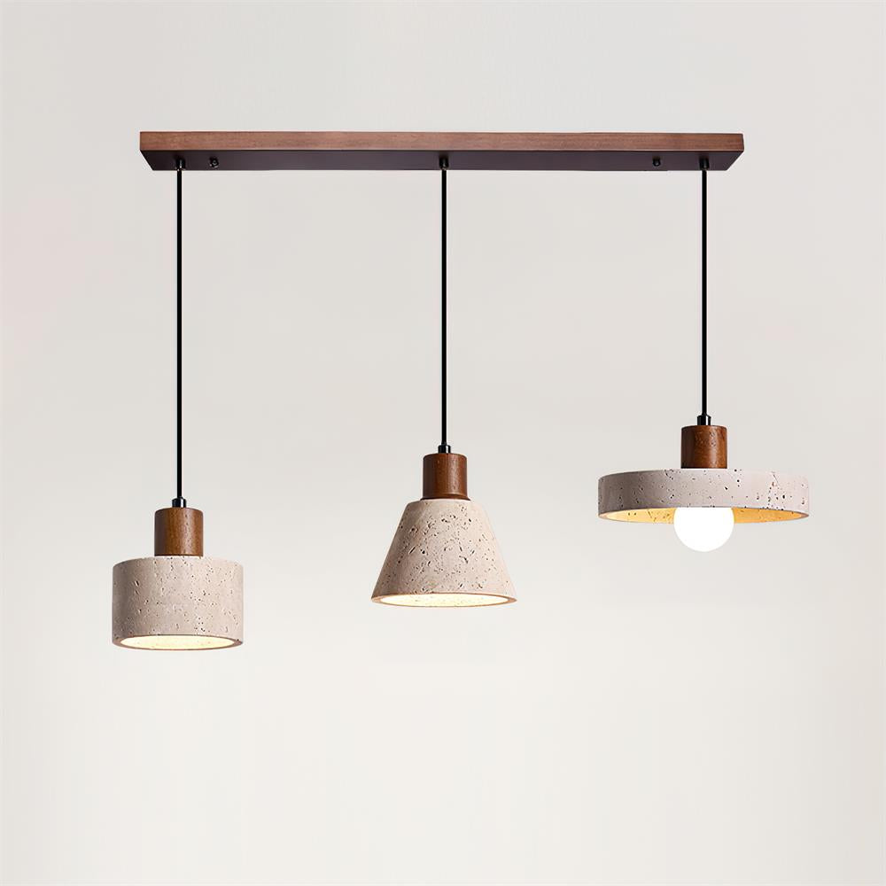 Ritta Pendant Light Travertine Cluster - Neutralighting