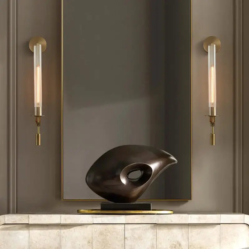 Lucian Indoor Wall Lamp Glass Farmhouse - Neutralighting