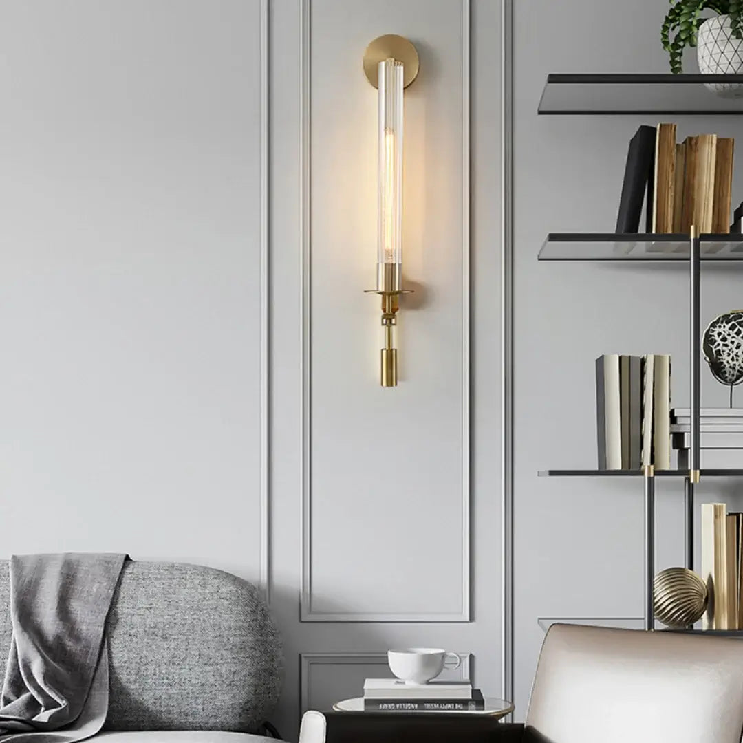 Lucian Indoor Wall Lamp Glass Farmhouse - Neutralighting