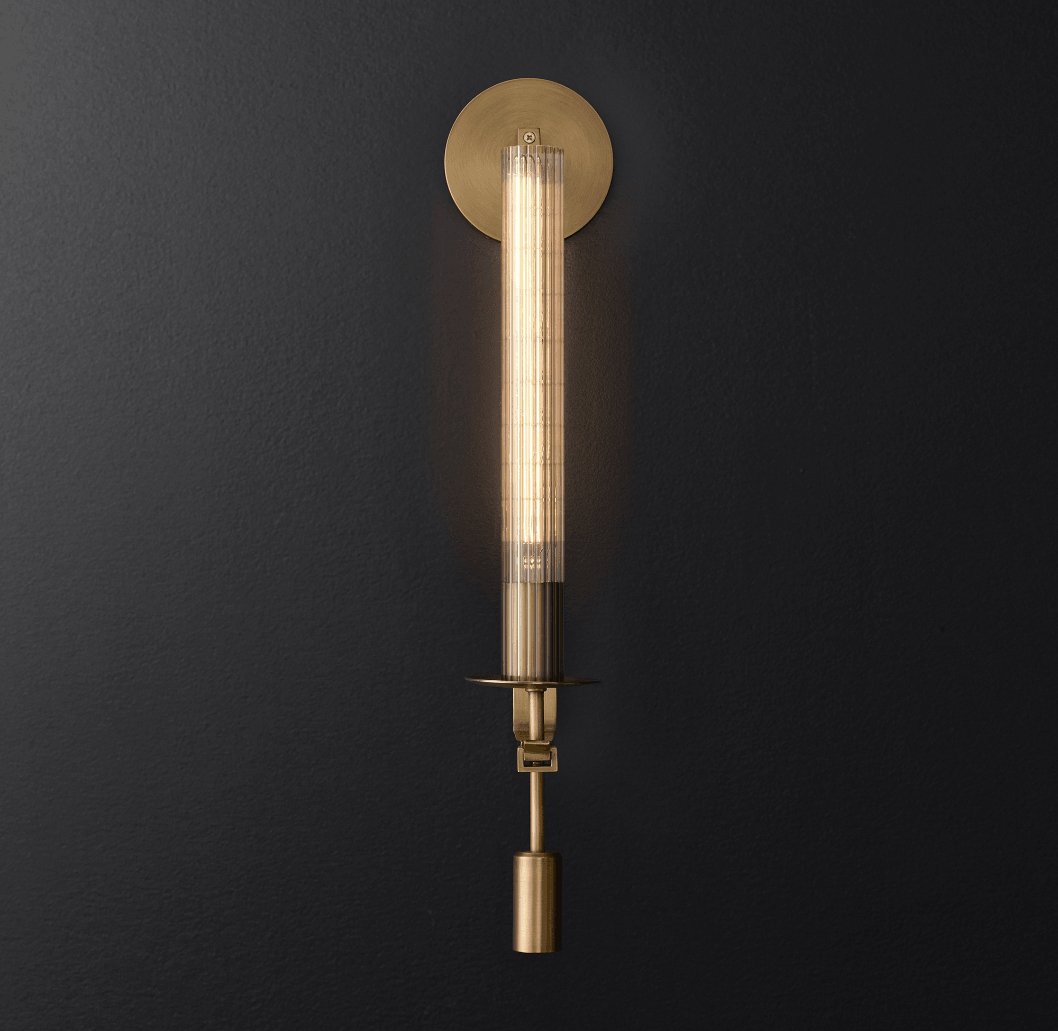 Lucian Indoor Wall Lamp Glass Farmhouse - Neutralighting