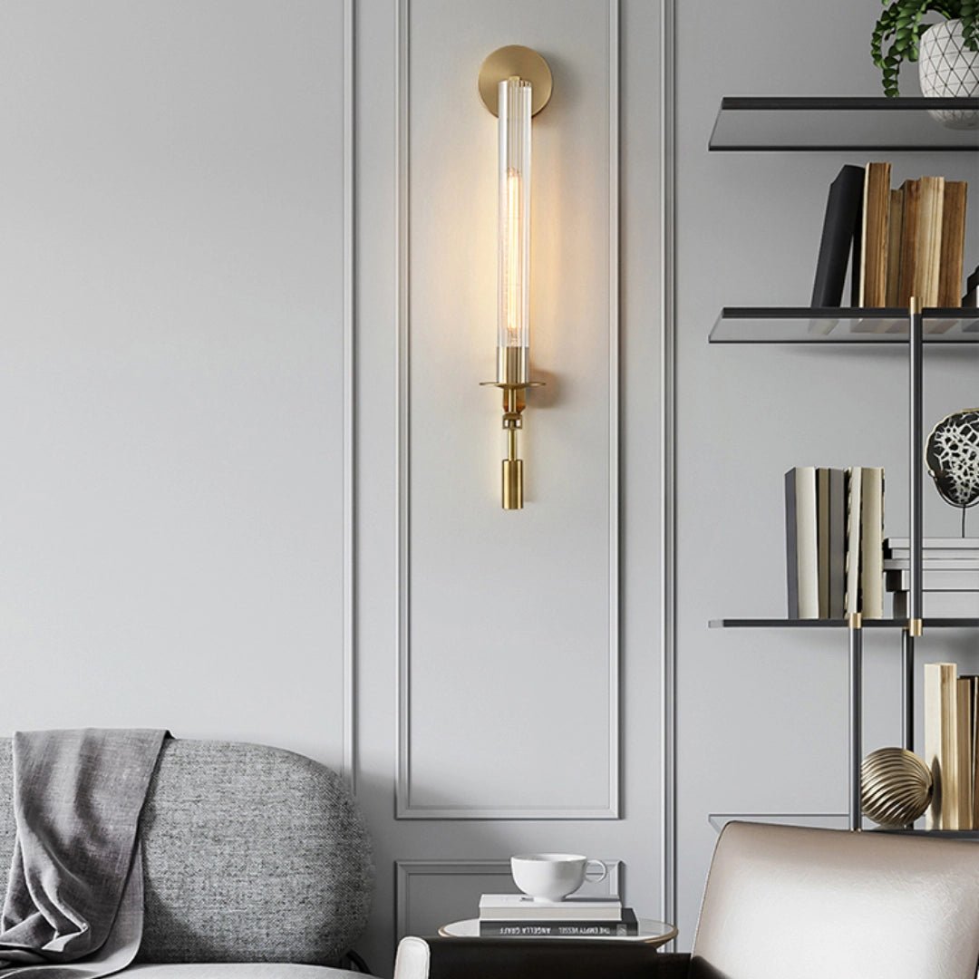 Lucian Indoor Wall Lamp Glass Farmhouse - Neutralighting