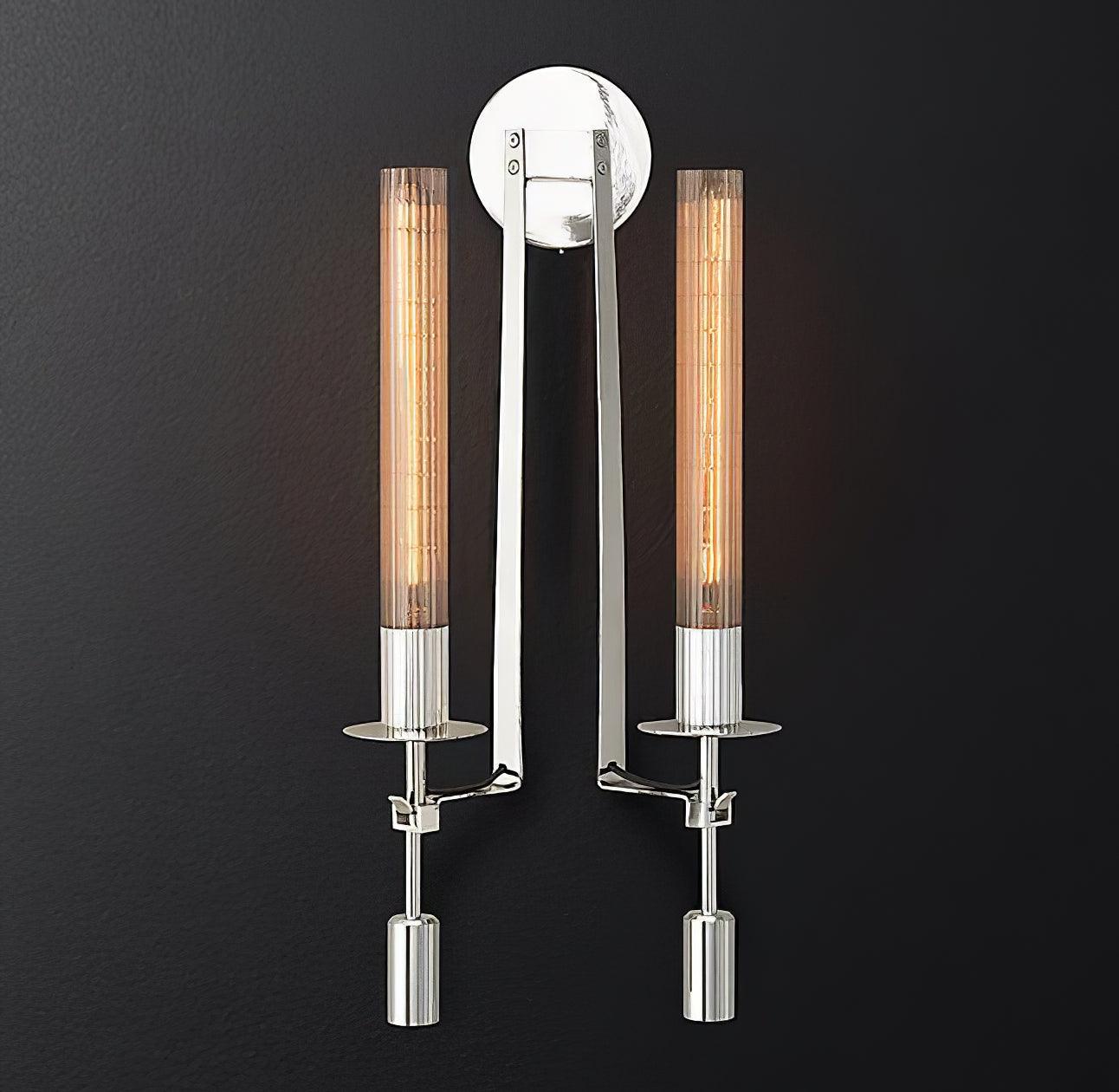 Lucian Indoor Wall Lamp Glass Farmhouse - Neutralighting