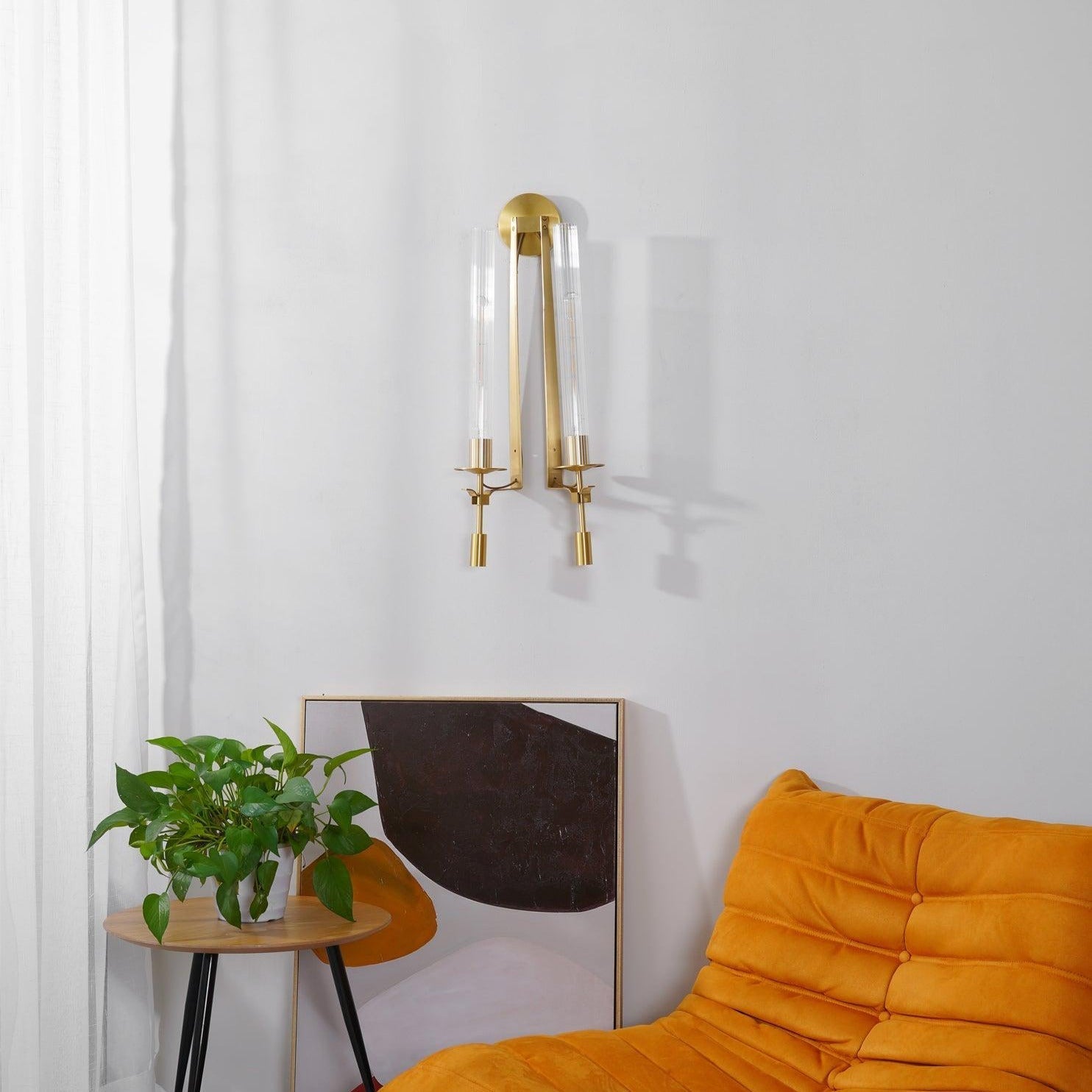 Lucian Indoor Wall Lamp Glass Farmhouse - Neutralighting