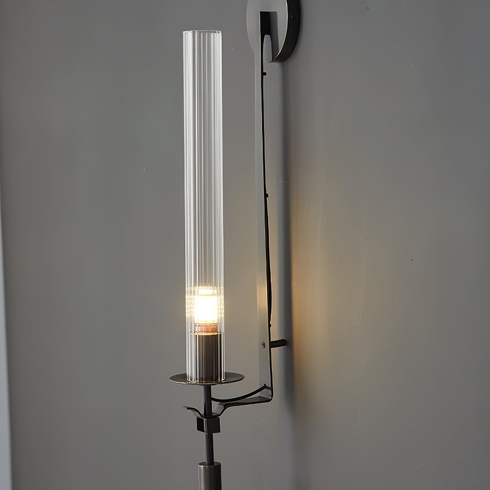 Lucian Indoor Wall Lamp Glass Farmhouse - Neutralighting