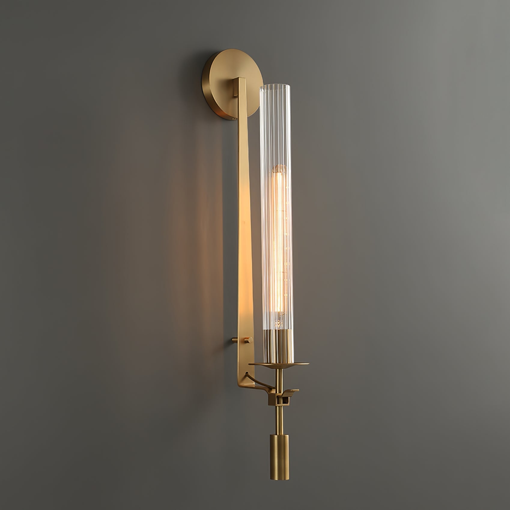 Lucian Indoor Wall Lamp Glass Farmhouse - Neutralighting