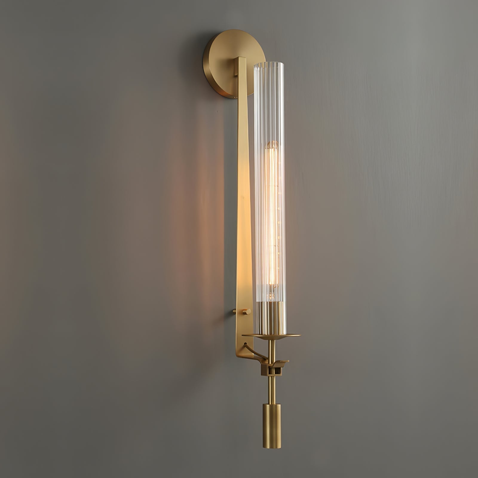 Lucian Indoor Wall Lamp Glass Farmhouse - Neutralighting